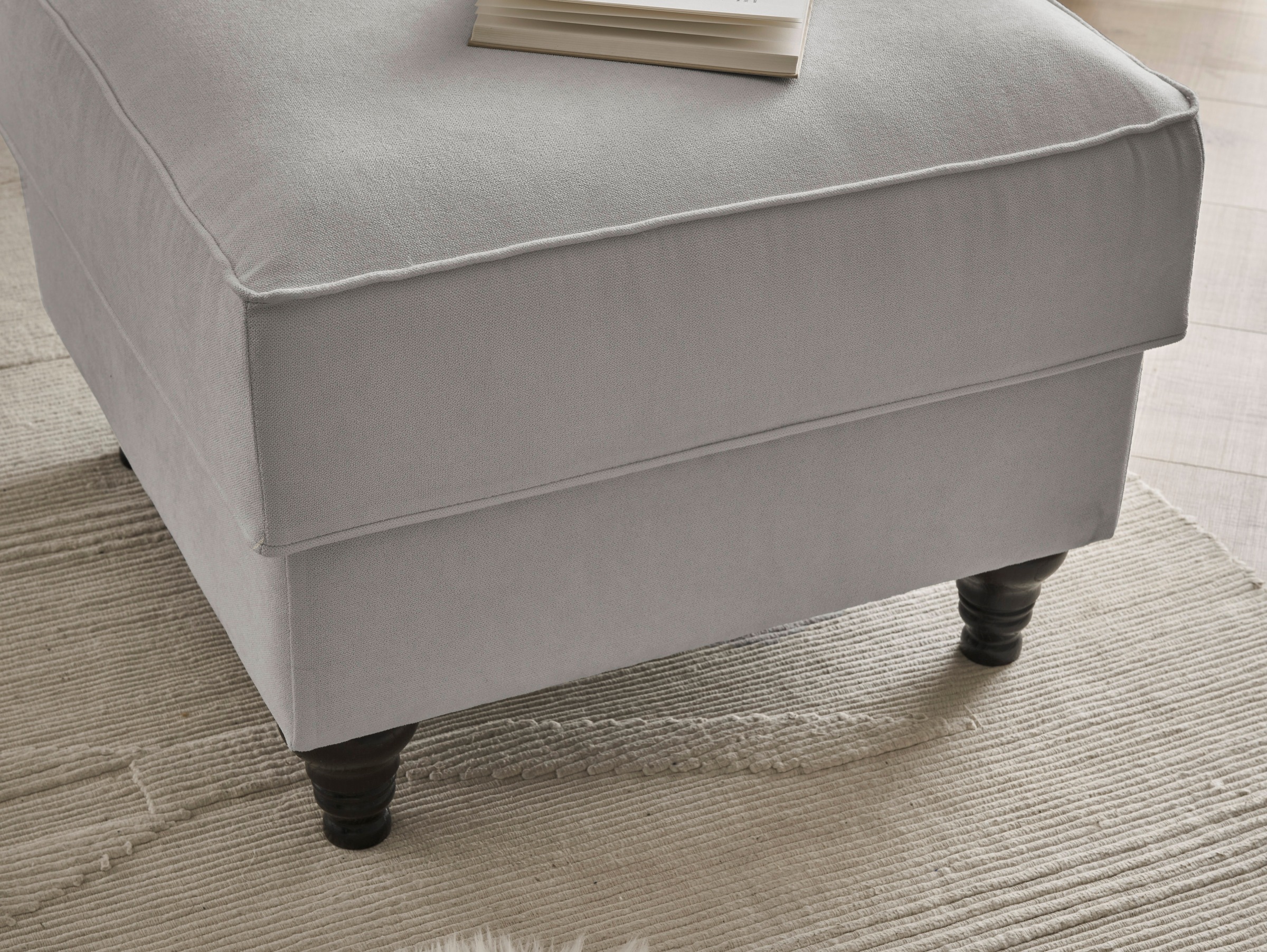 Home affaire Hocker »WESTMINSTER«, mit Federkern-Polsterung