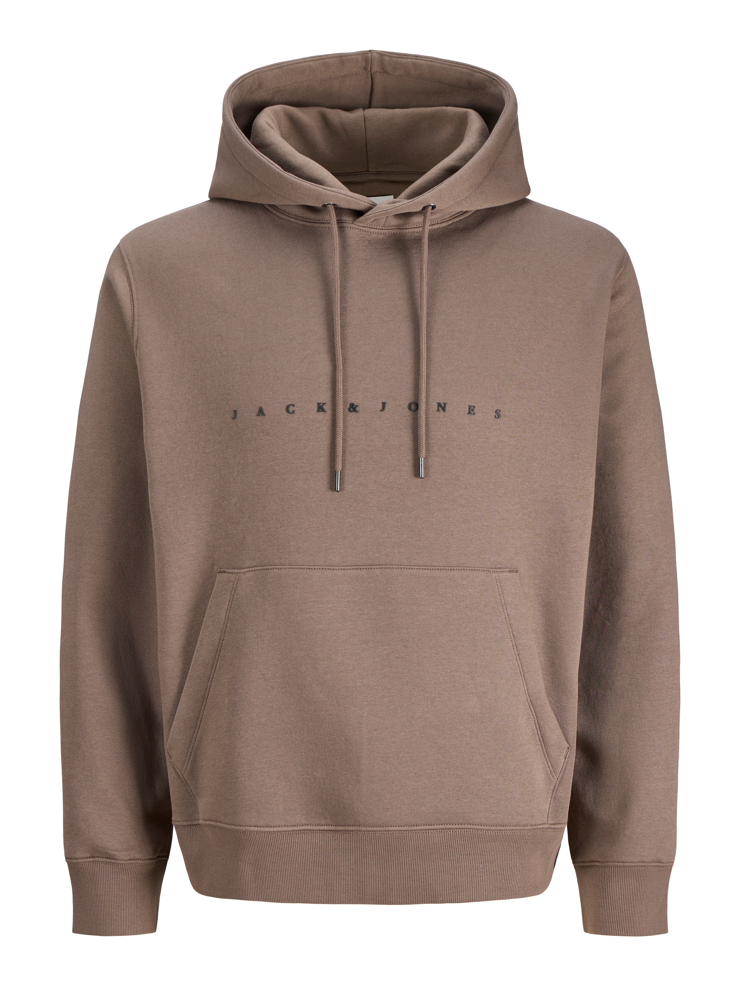 Jack & Jones PlusSize Sweat à capuche »JJESTAR JJ SWEAT HOOD NOOS PLS«, mélange coton, coupe décontractée
