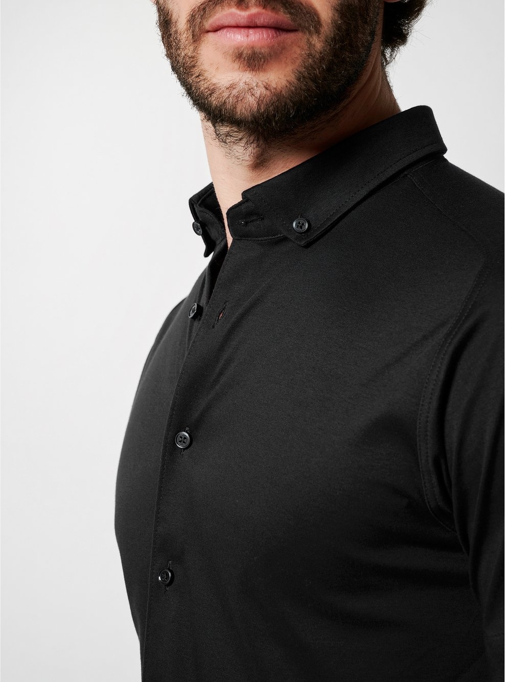 DESOTO Kurzarmhemd »Casual Modern Button Down halbarm«, Flexibler Stretch