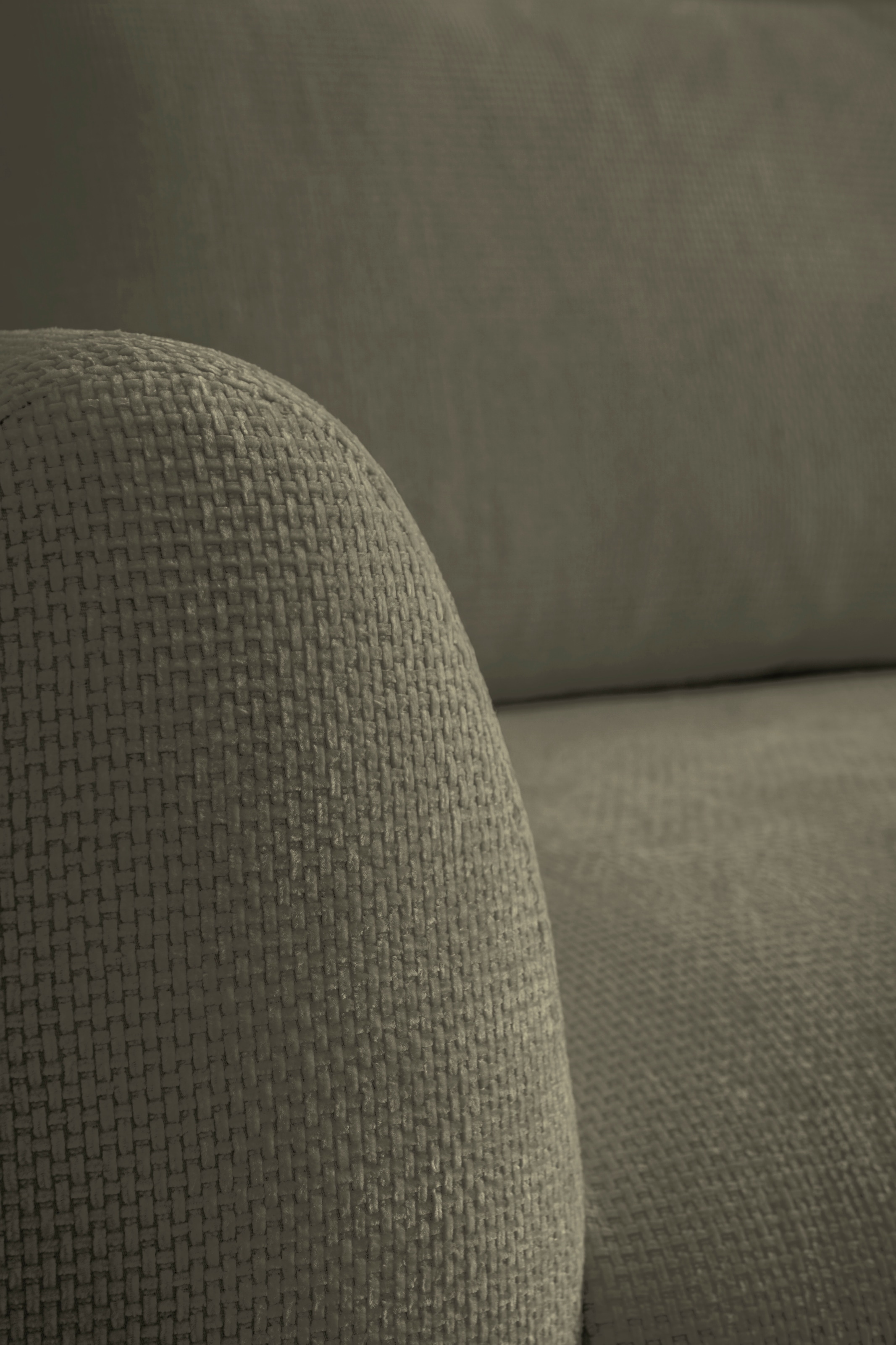 GOODproduct Ecksofa »KELLIE, L-Form, 315 cm, verstellbare Armlehne, Metallfüsse,« wahlweise Recamiere links o. rechts, Chenille-Stoff, hoher Sitzkomfort