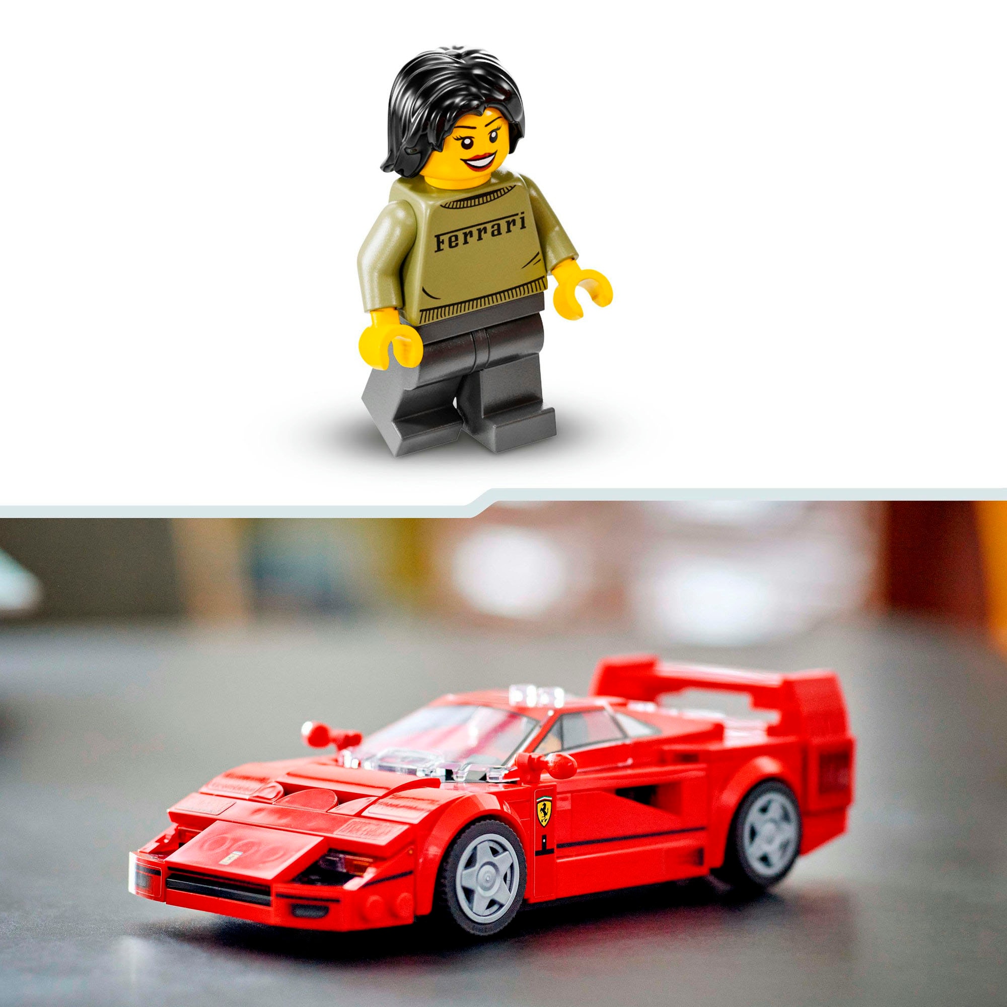 LEGO® Pions de construction »Ferrari F40 Supersportwagen (76934), LEGO Speed Champions« Made in Europe