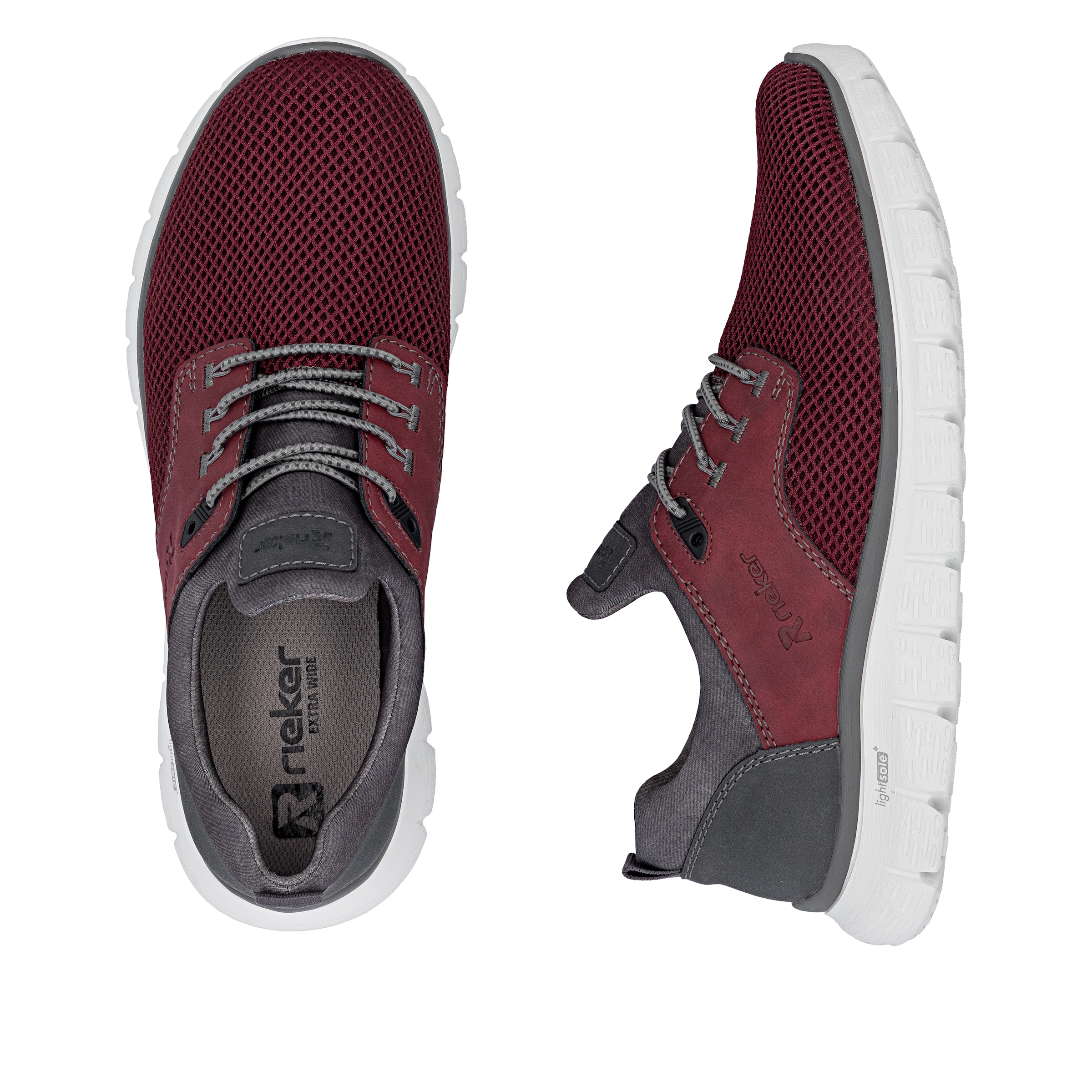 Rieker Slip-On Sneaker  Schlupfschuh, Halbschuh, Freizeitsneaker mit Gummizug