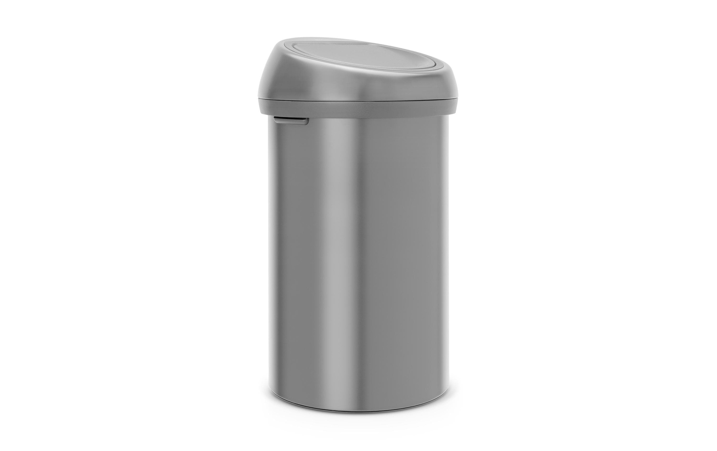 Brabantia Mülleimer »Touch Bin® 60 Liter Matt Black«, 1 Behälter