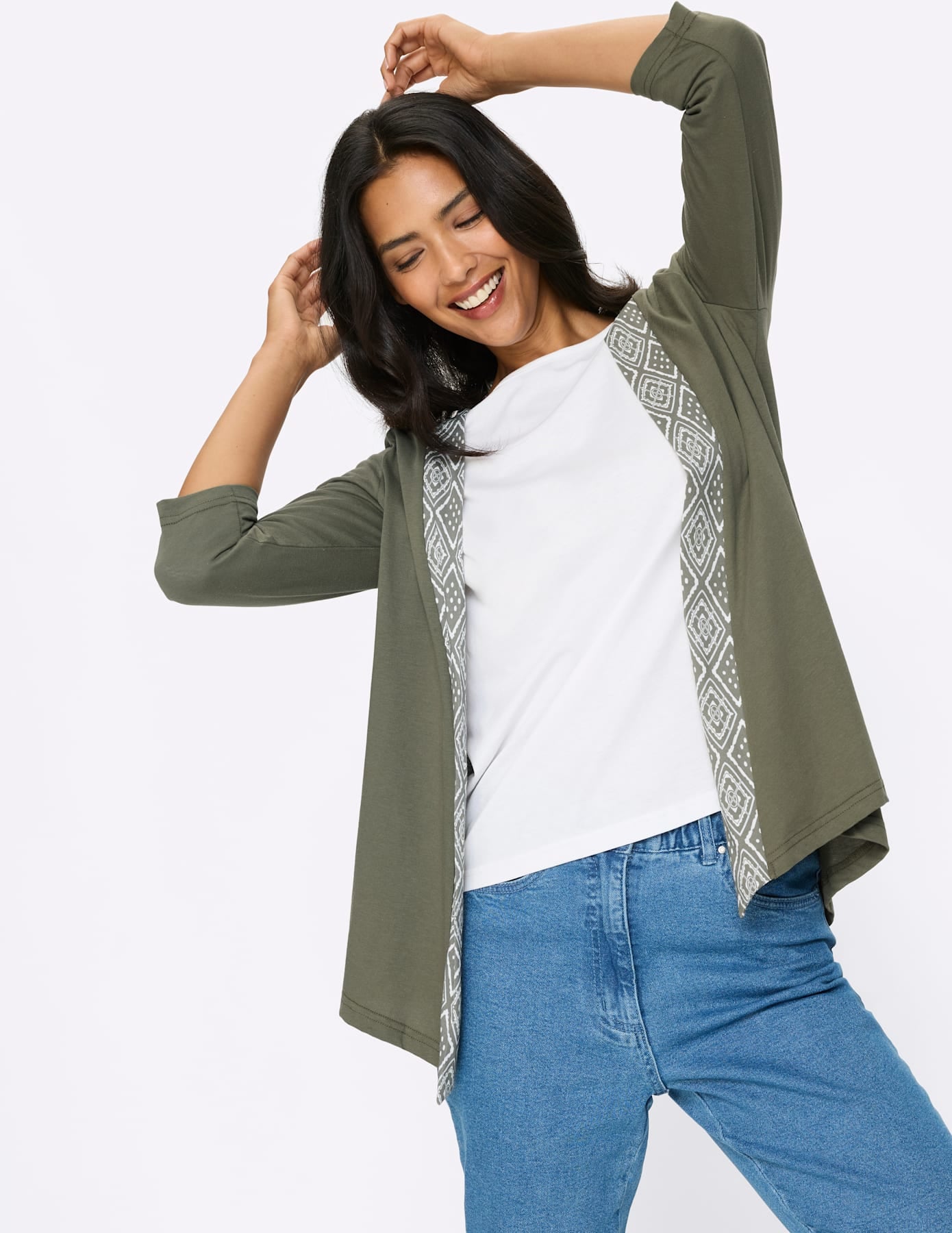 Classic Basics Veste chemise »Shirtjacke« 1 pièces