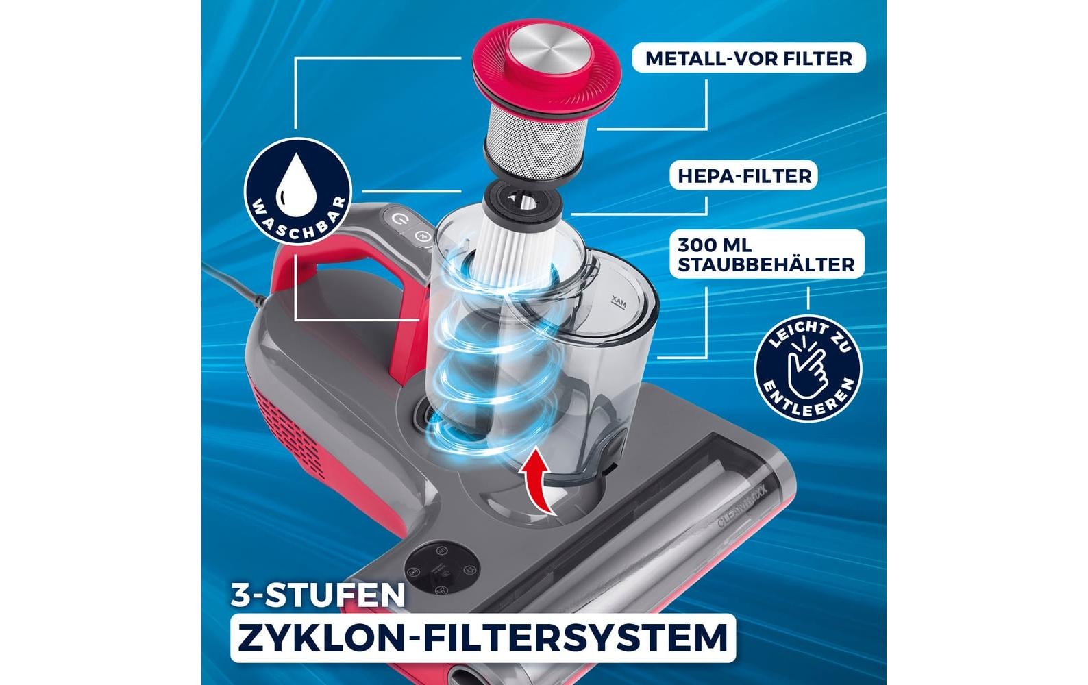 CLEANmaxx Aspirateur à main »CLEANmaxx« 450 W