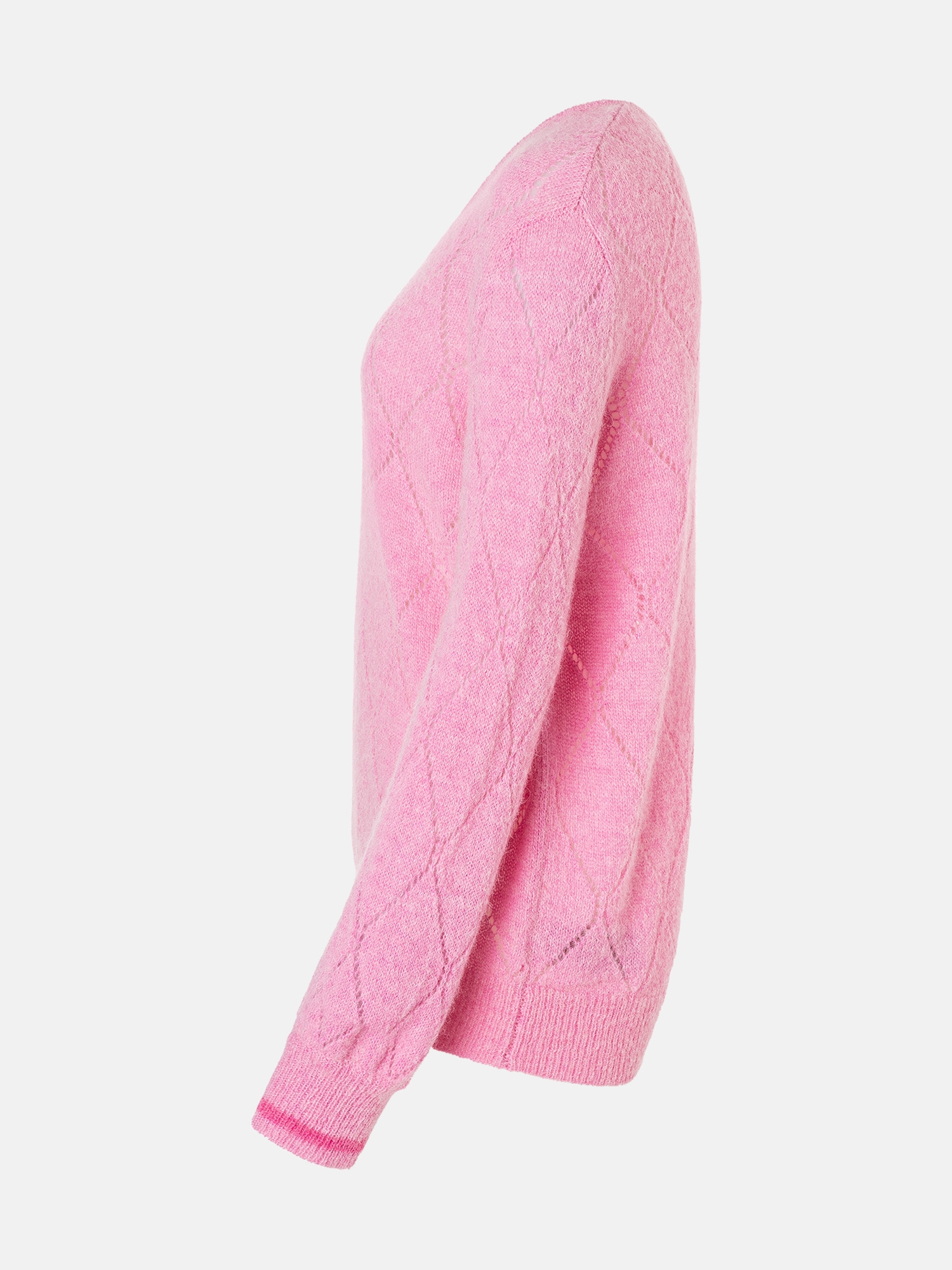 Lieblingsstück Strickpullover »TilbeL« mit Alpaka, Rautenmuster