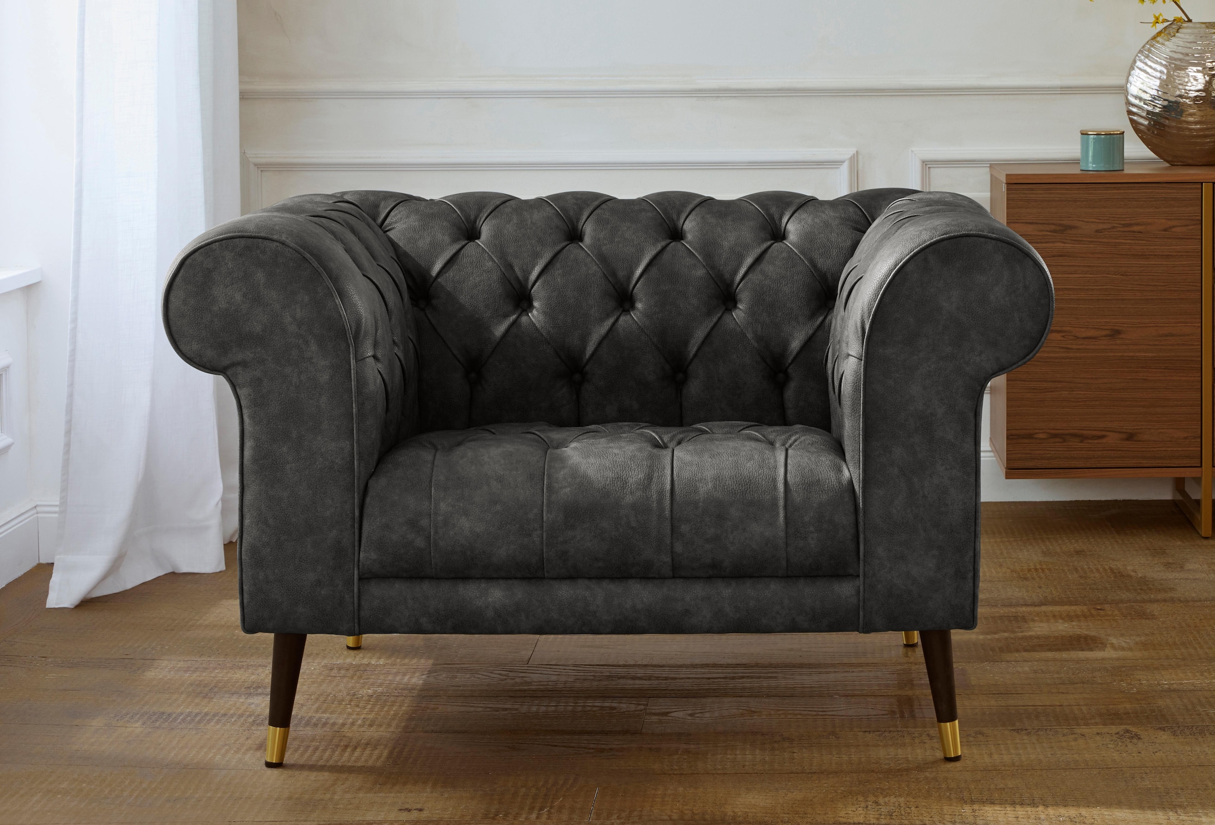 Loveseat »Tinnum Loveseat, Chesterfield Sessel«