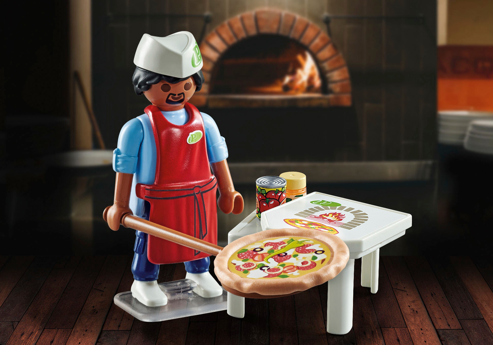 Playmobil® Konstruktions-Spielset »Pizzabäcker (71161), Special Plus«, Made in Europe