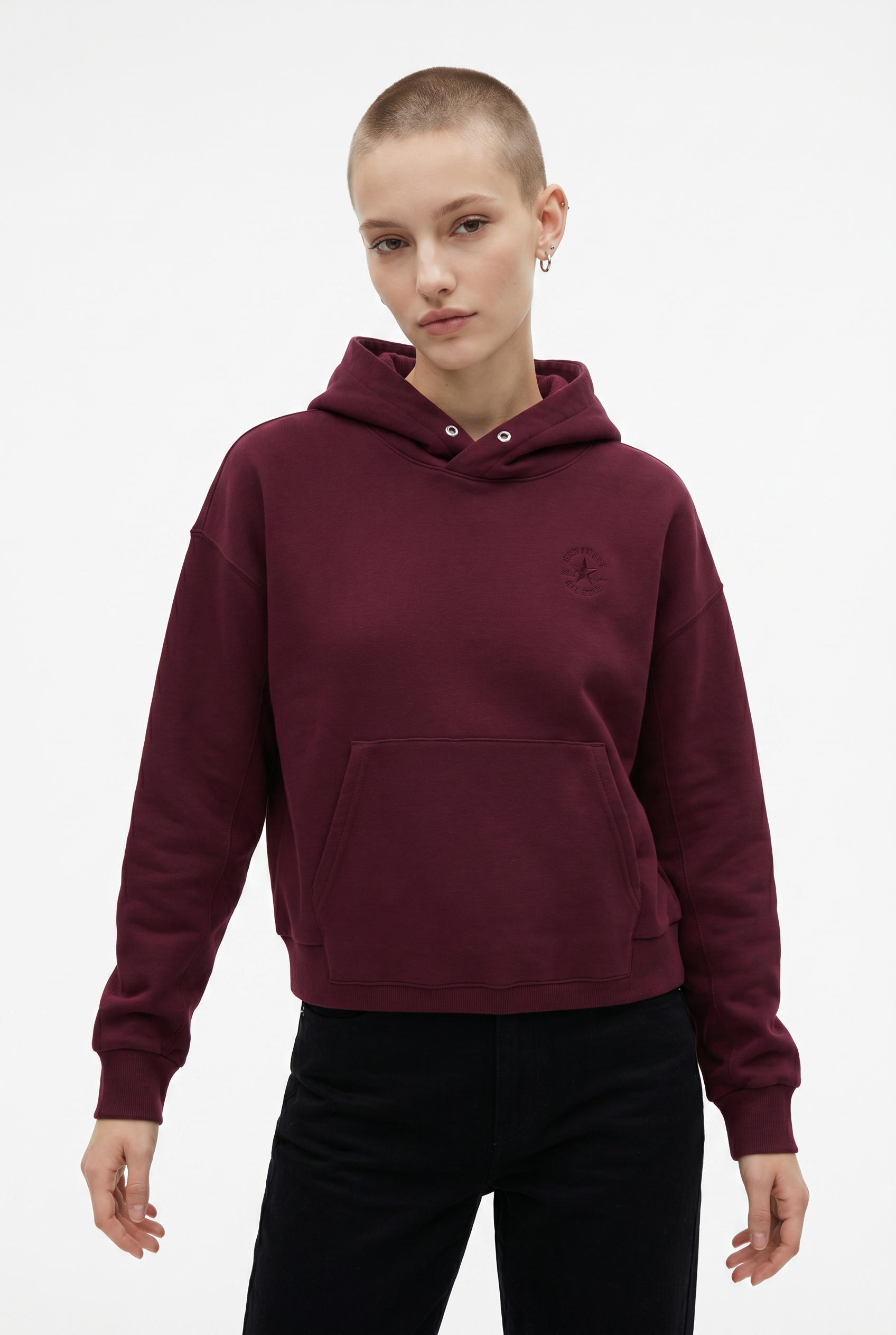 Converse Kapuzensweatshirt »WOMEN'S CONVERSE POLAR FLEECE OVERSIZED HOODIE«

