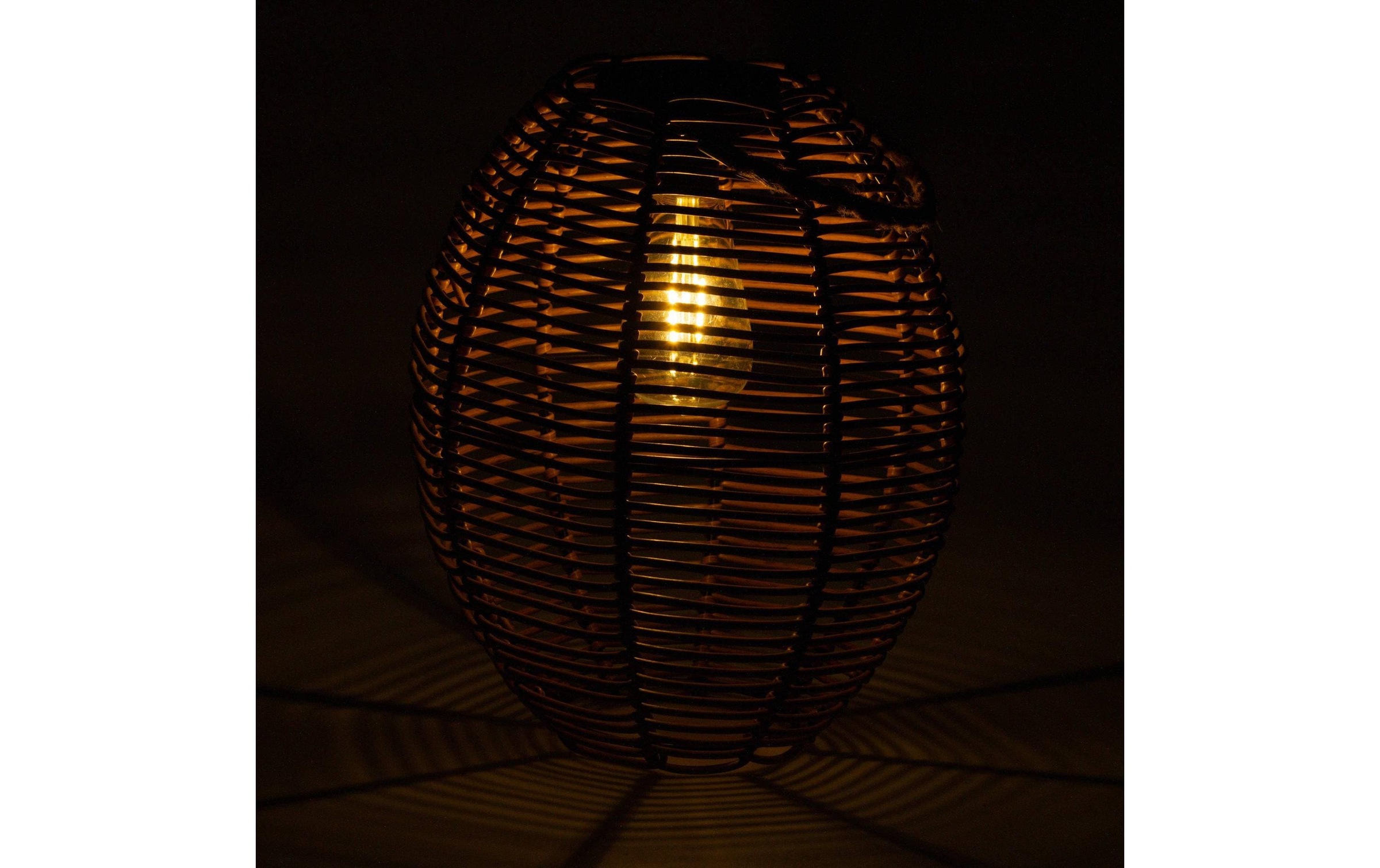 EGLO LED Laterne »SOLAR 45 cm, Braun«