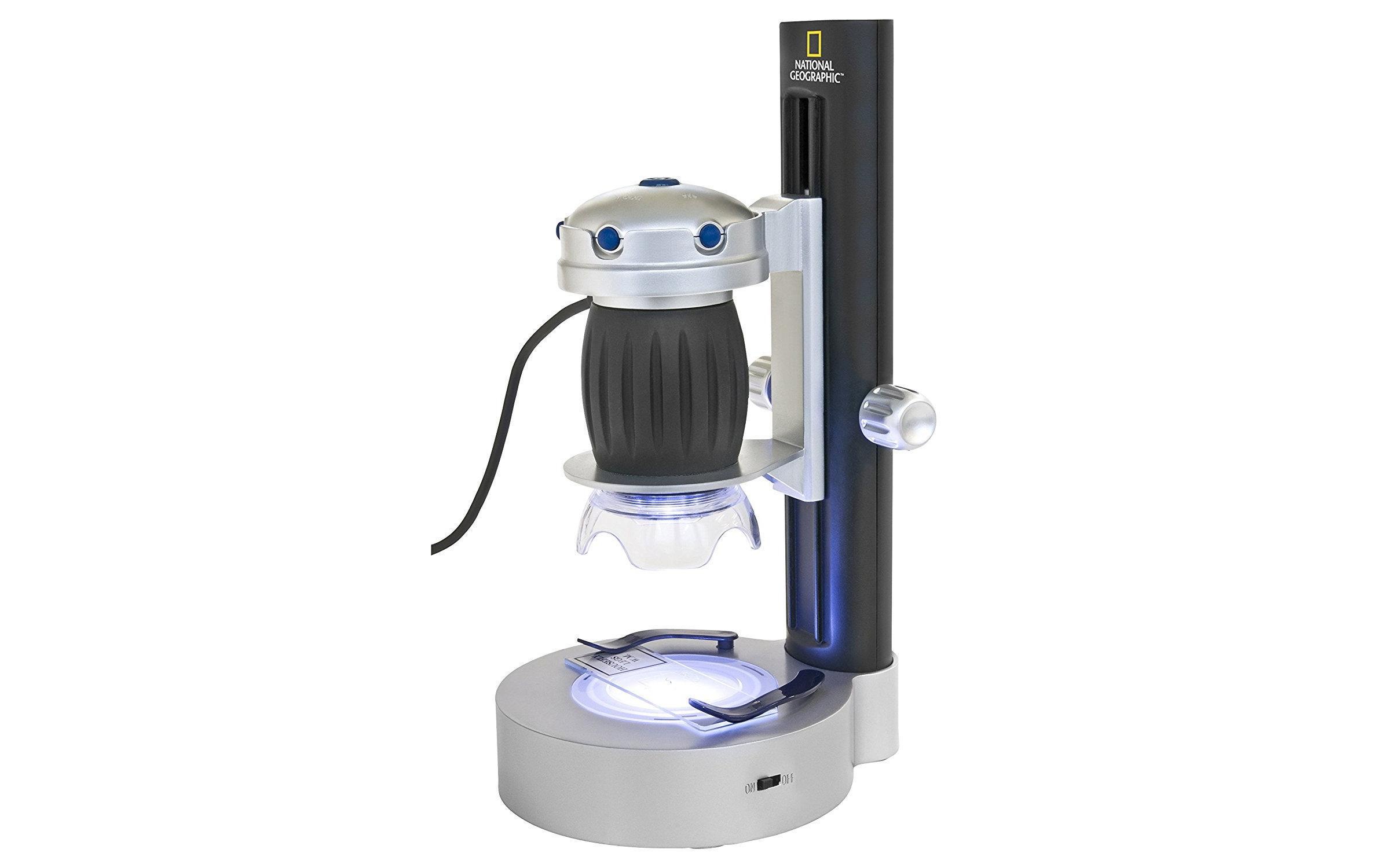 Image of NATIONAL GEOGRAPHIC Lernspielzeug »Mikroskop 20x/200x Universal«, 200x, 20x Vergrösserung bei Ackermann Versand Schweiz