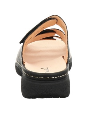 Think! Pantolette »CAMBIO«, Blockabsatz, Sommerschuh, Schlappen mit Wechselfussbett