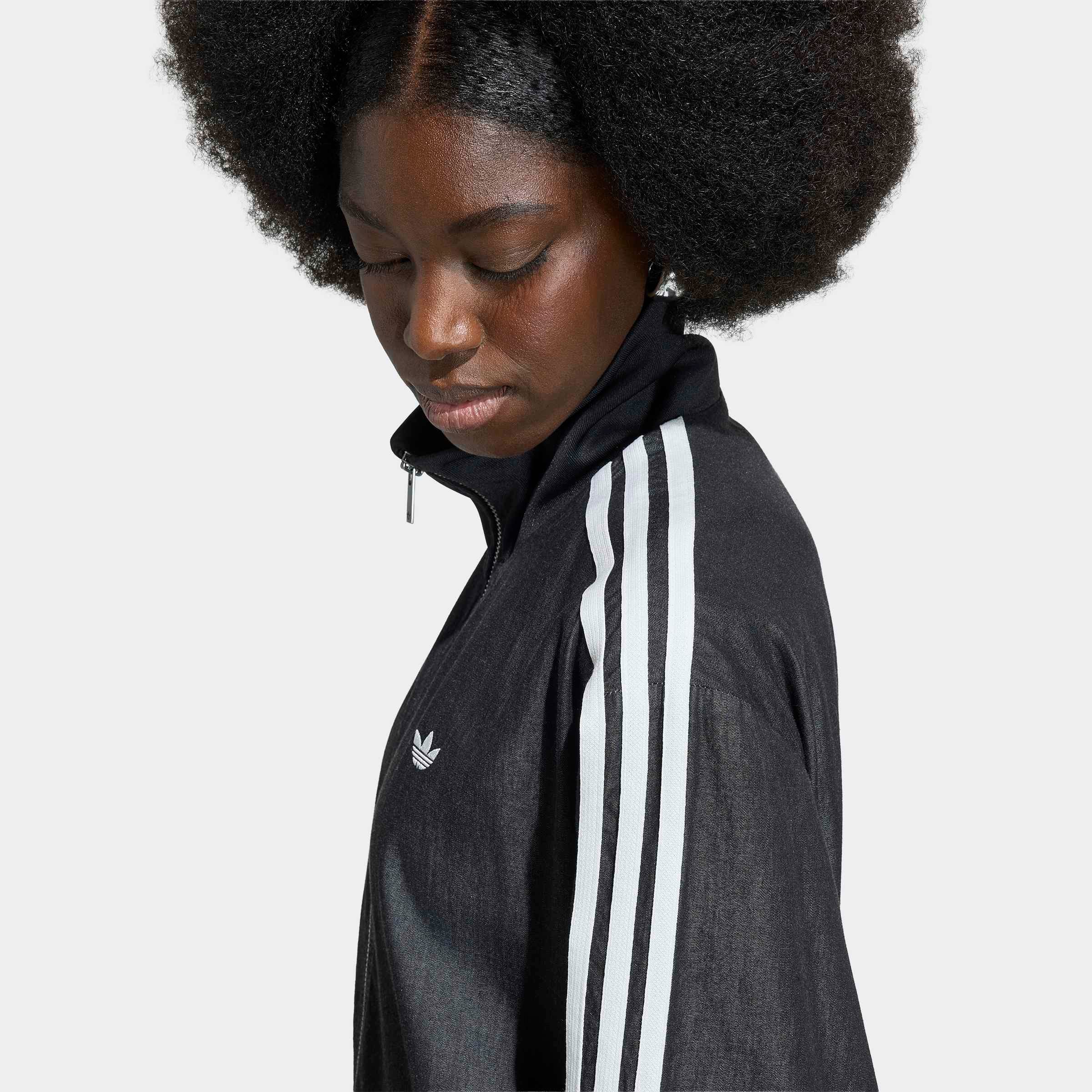 adidas Originals Outdoorjacke »ADIDAS ORIGINALS SUMMER GLOW LIGHT DENIM FIREBIRD TRACK« DENIM Jacke