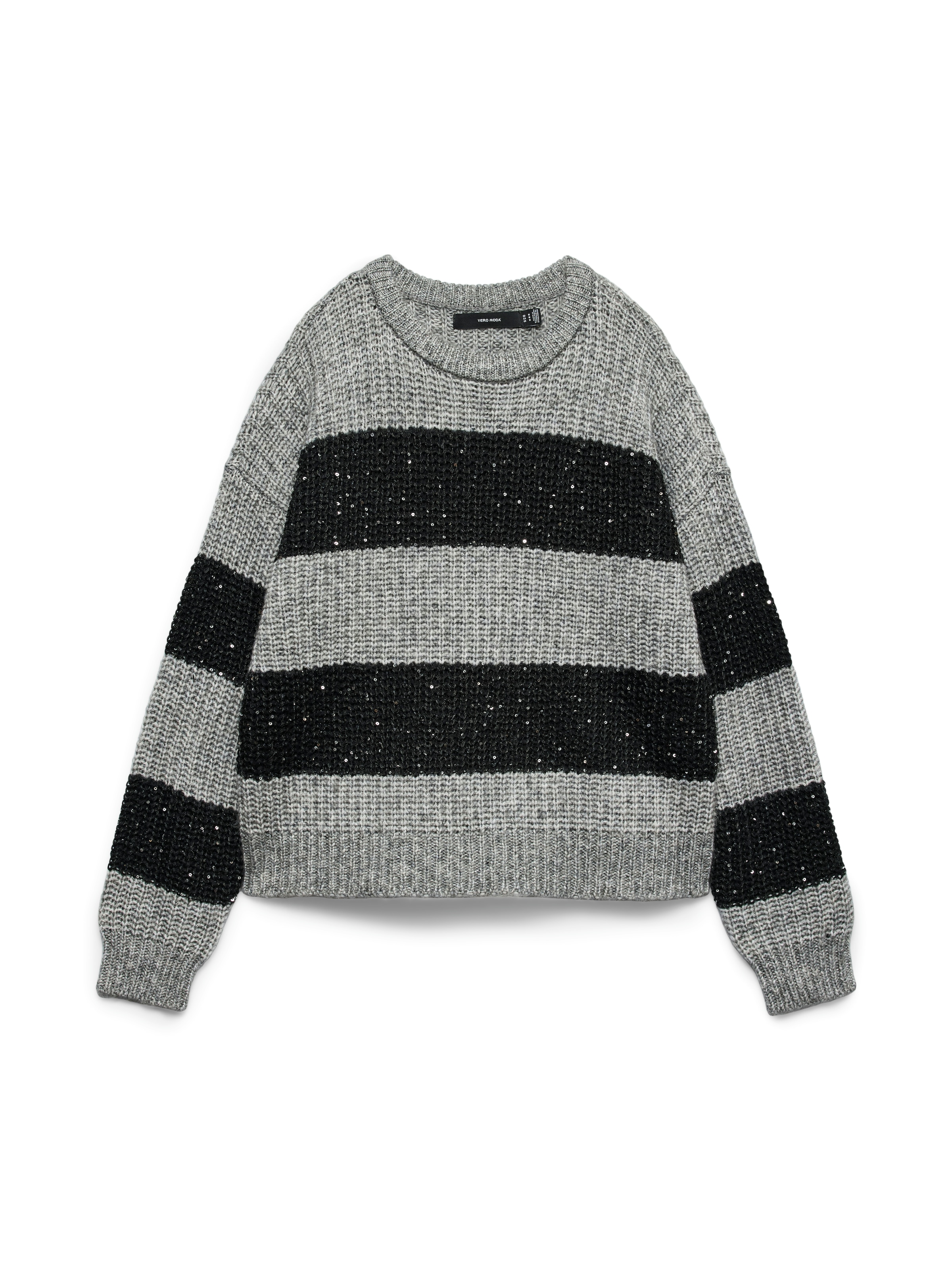 Vero Moda Pull en tricot »VMSPARKLE LS O-NECK PULLOVER«