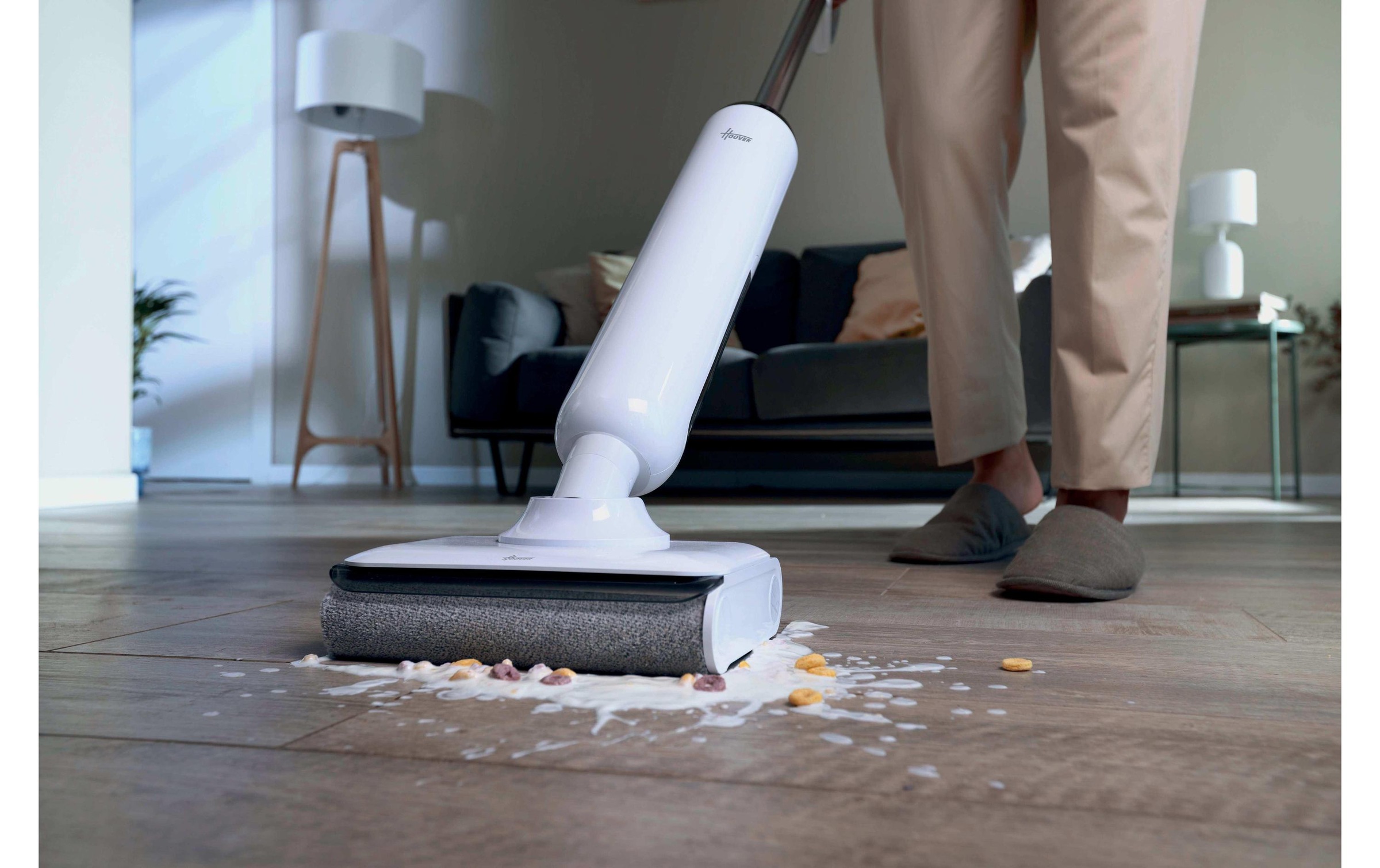 Hoover Nass-Trocken-Akkusauger »HW400 11« Kabelloser Nass- und Trockensauger mit 17.000 Pa Saugkraft