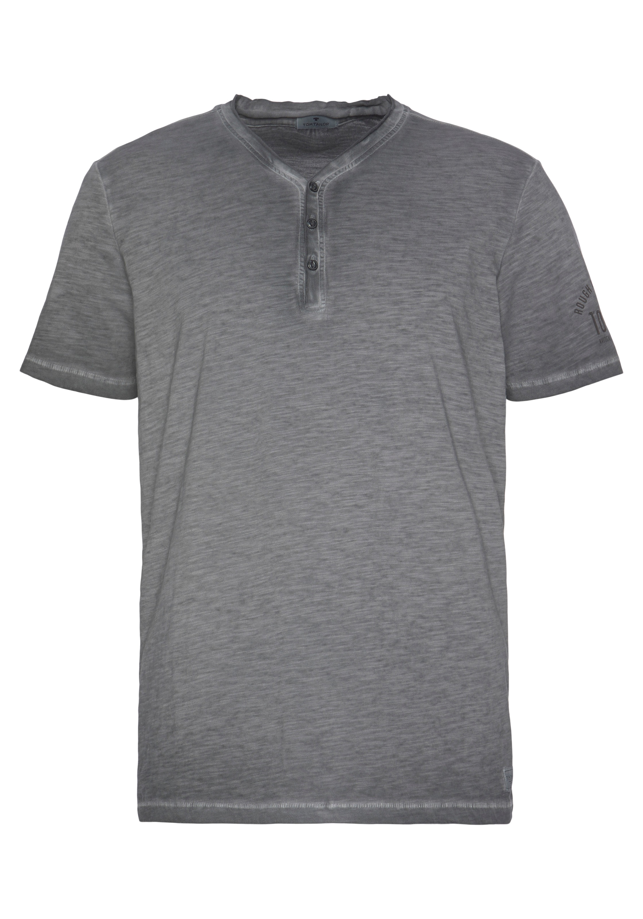 Image of TOM TAILOR T-Shirt, mit Knopfleiste bei Ackermann Versand Schweiz
