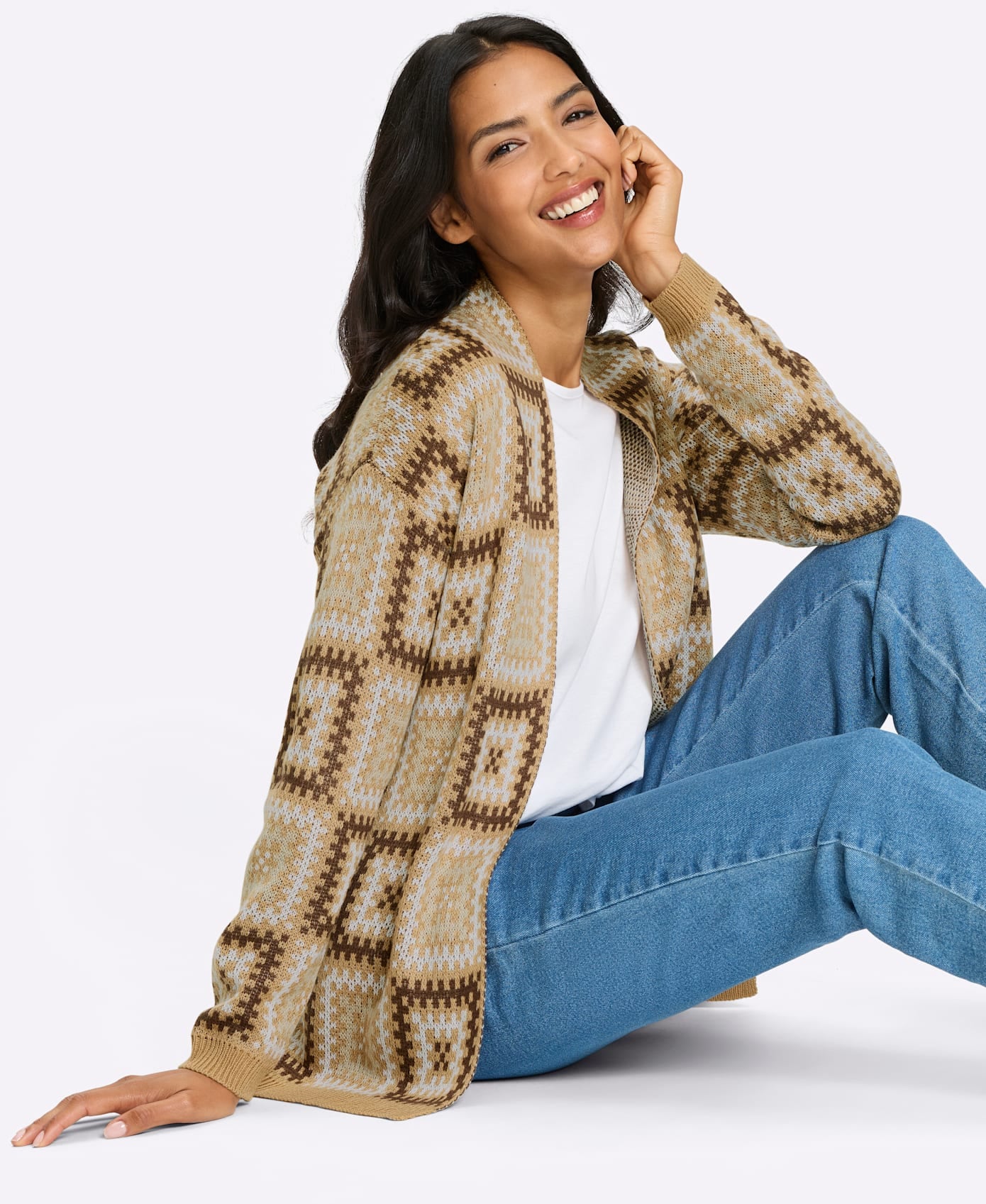 Classic Basics Strickjacke