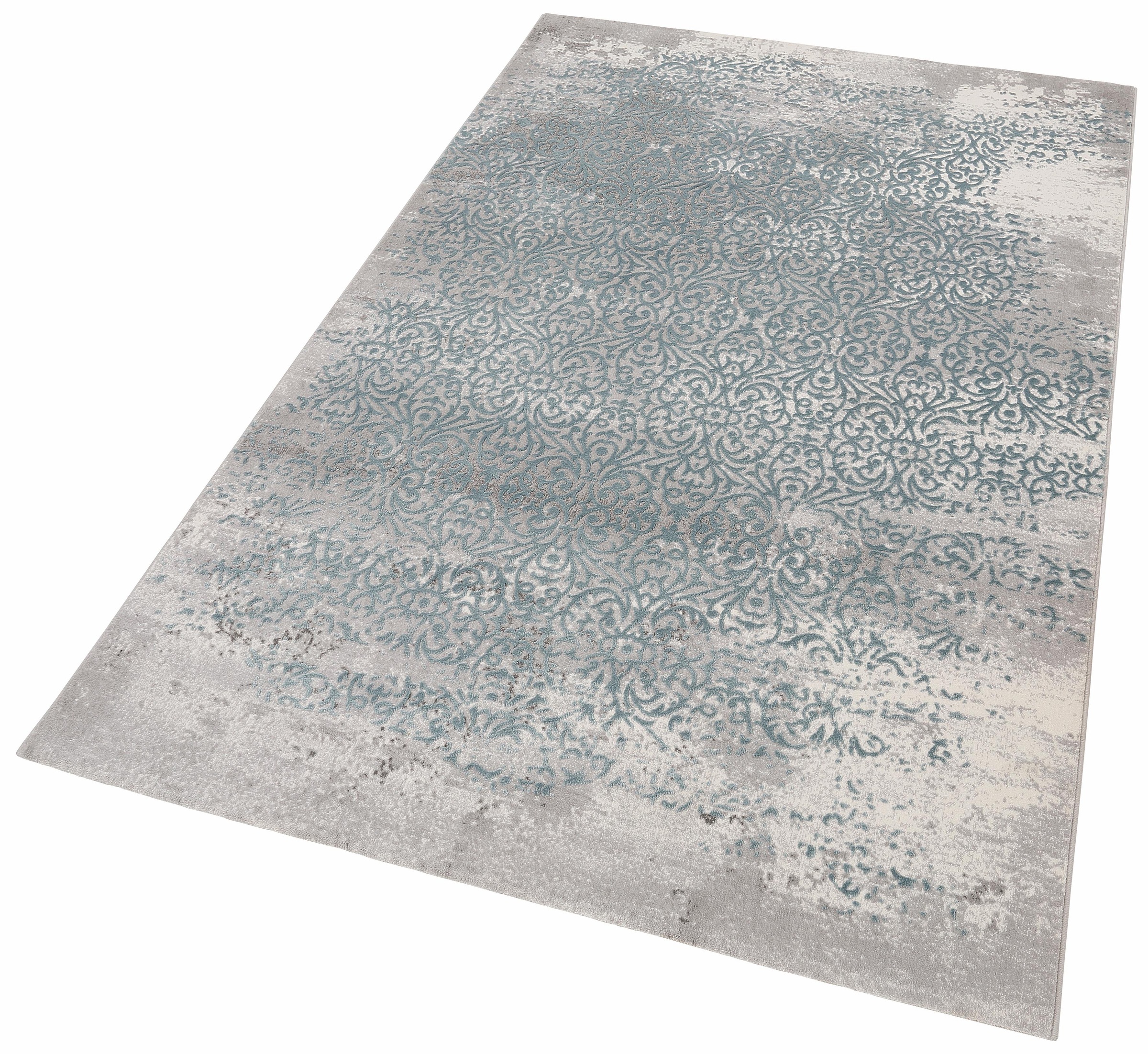 Image of merinos Teppich »Gayla«, rechteckig, 12 mm Höhe, Vintage Design, Hoch-Tief-Effekt, Wohnzimmer bei Ackermann Versand Schweiz