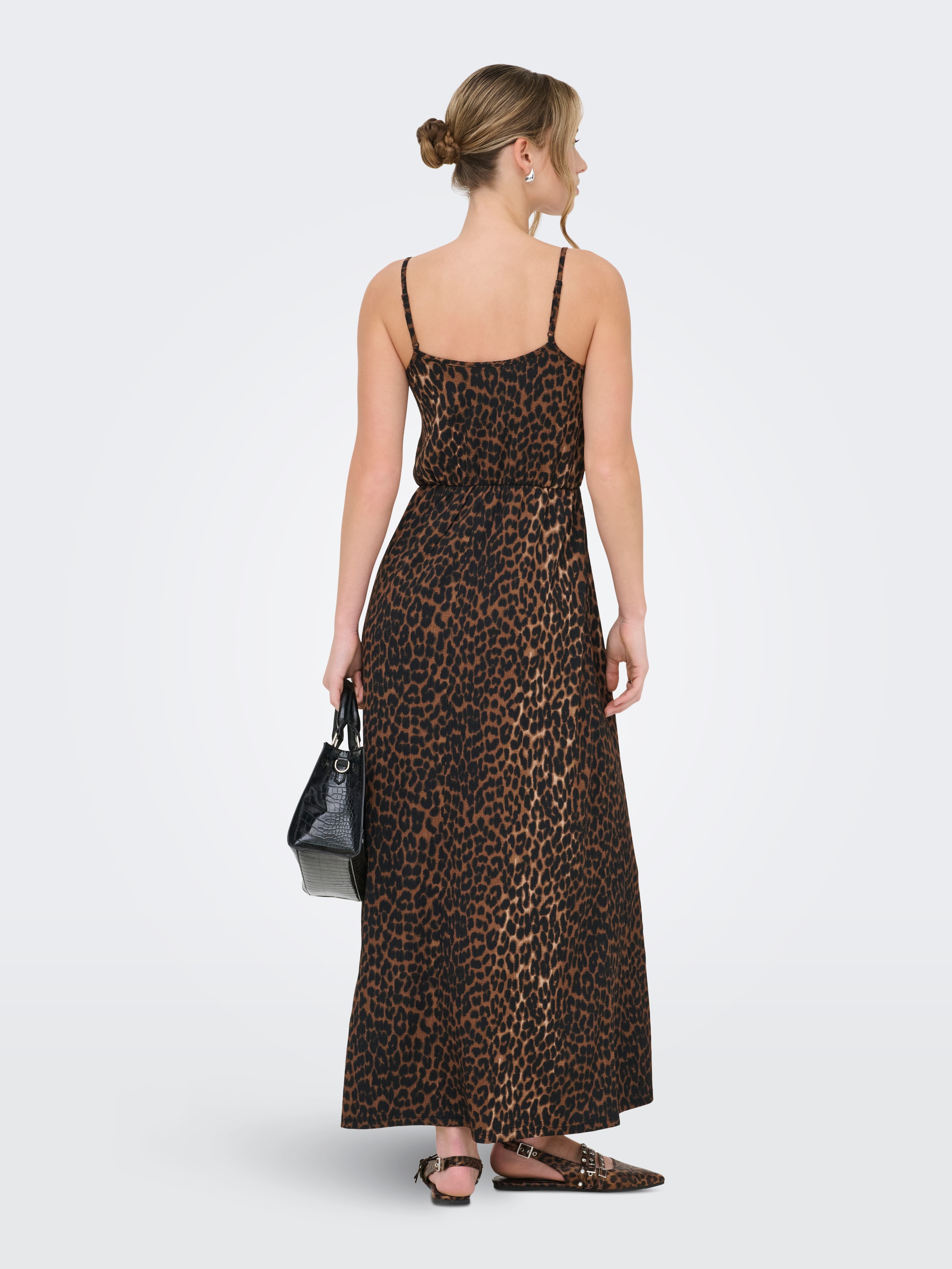 ONLY Maxi robe »ONLALTA S/L LONG STRAP DRESS PNT ZLO«