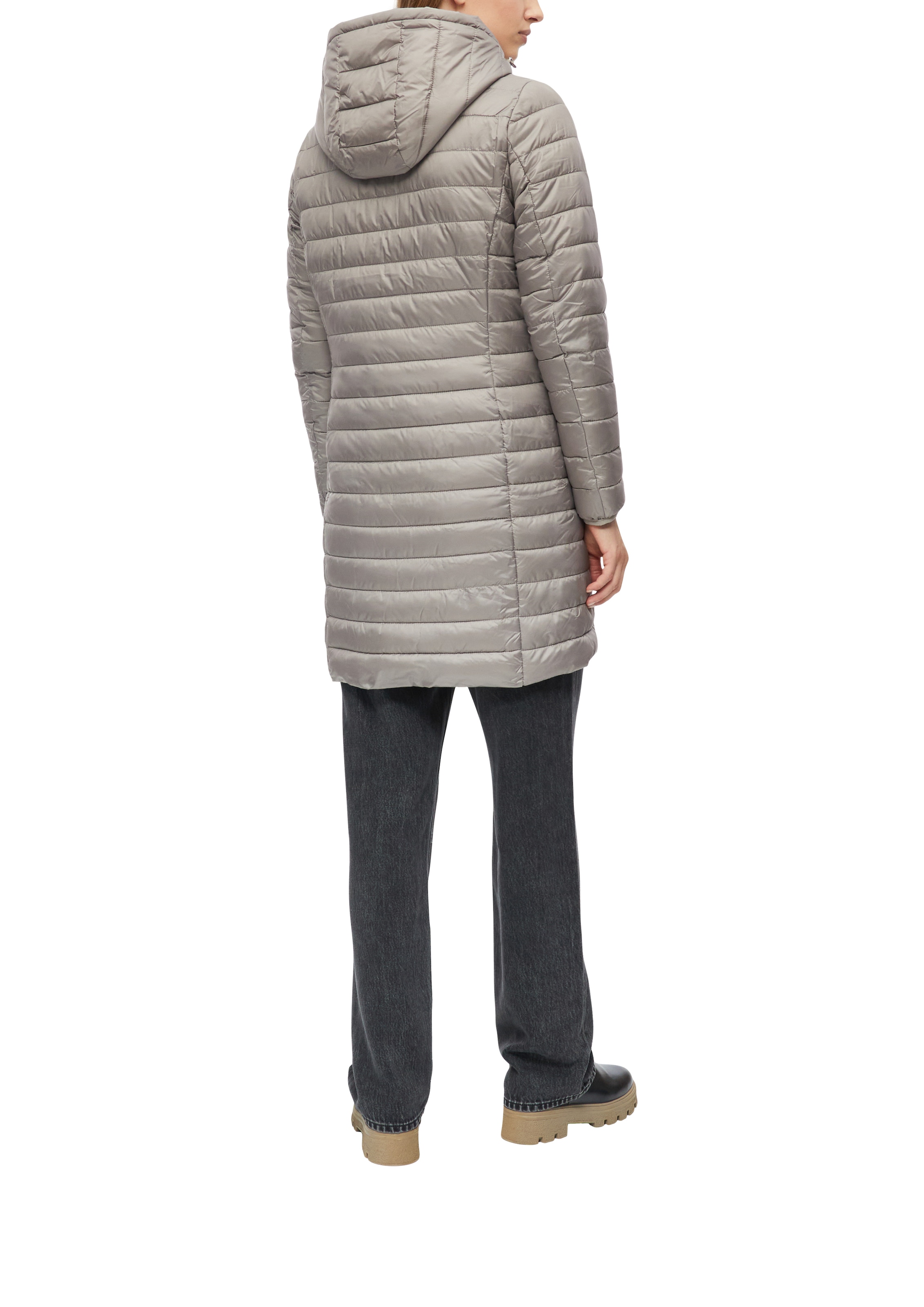 s.Oliver Manteau matelassé capuche amovible, fermeture éclair bidirectionnelle