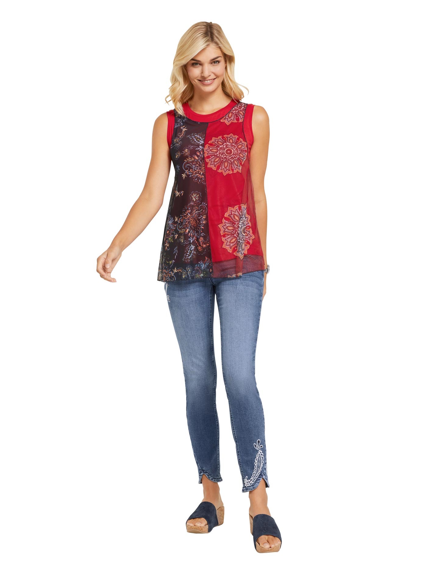 Image of LINEA TESINI by Heine Rundhalsshirt »Druck-Top«, (1 tlg.) bei Ackermann Versand Schweiz