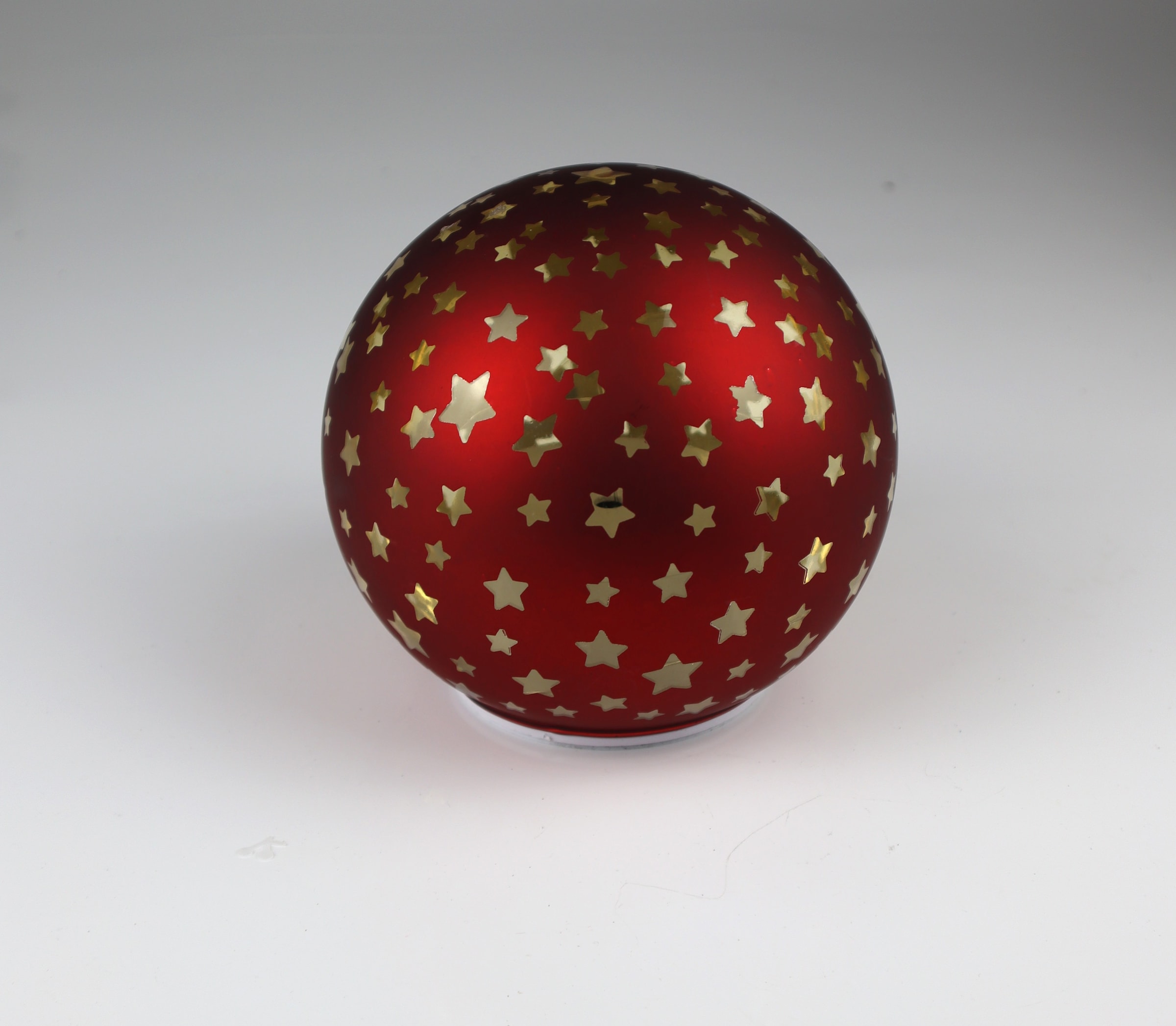 Image of AM Design LED Dekoobjekt "Kugel Stern-Optik, drehend" Ø: 12 cm