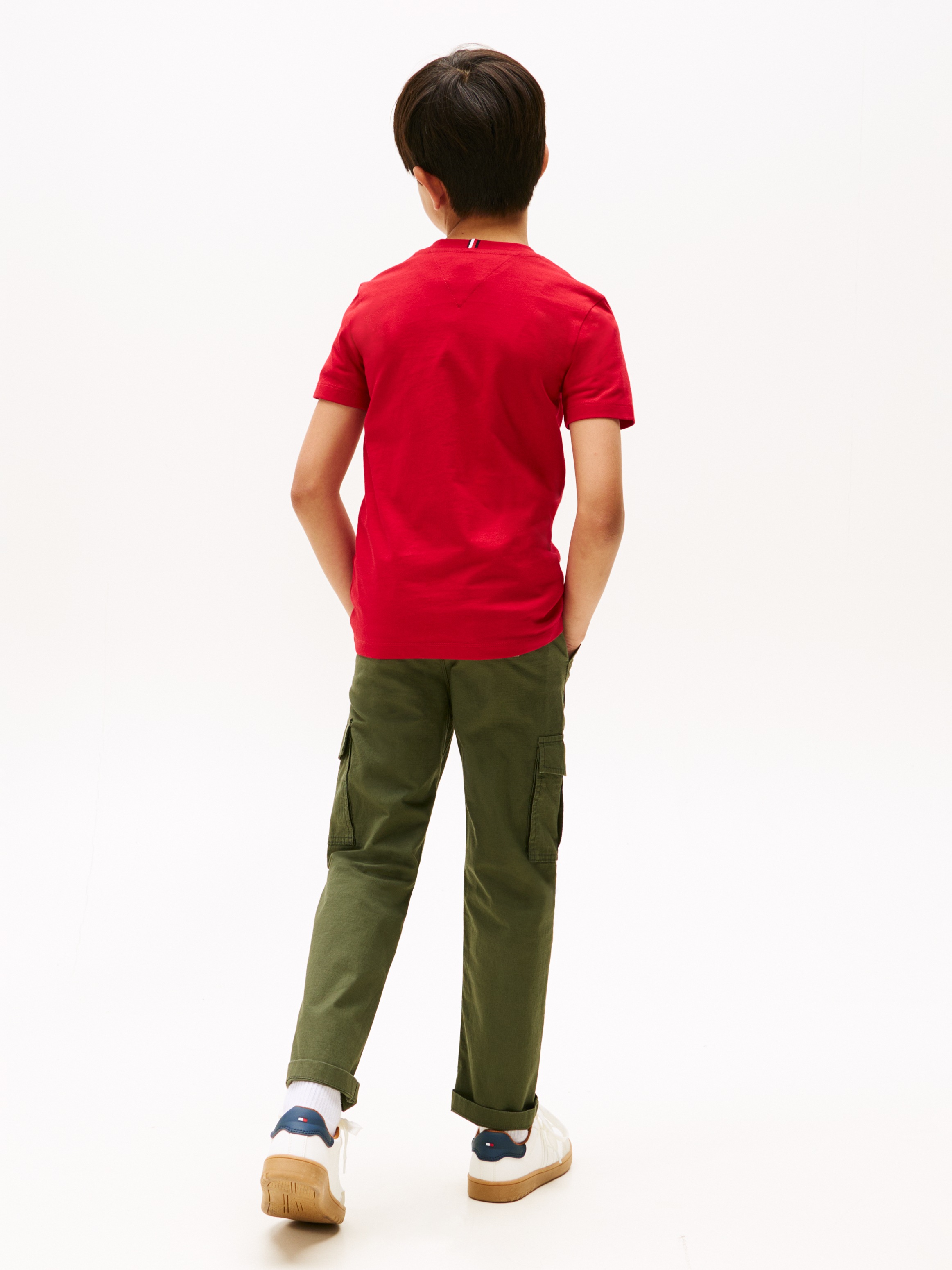 Tommy Hilfiger T-Shirt »VARSITY PRINT TEE SS«, Kinder bis 16 Jahre