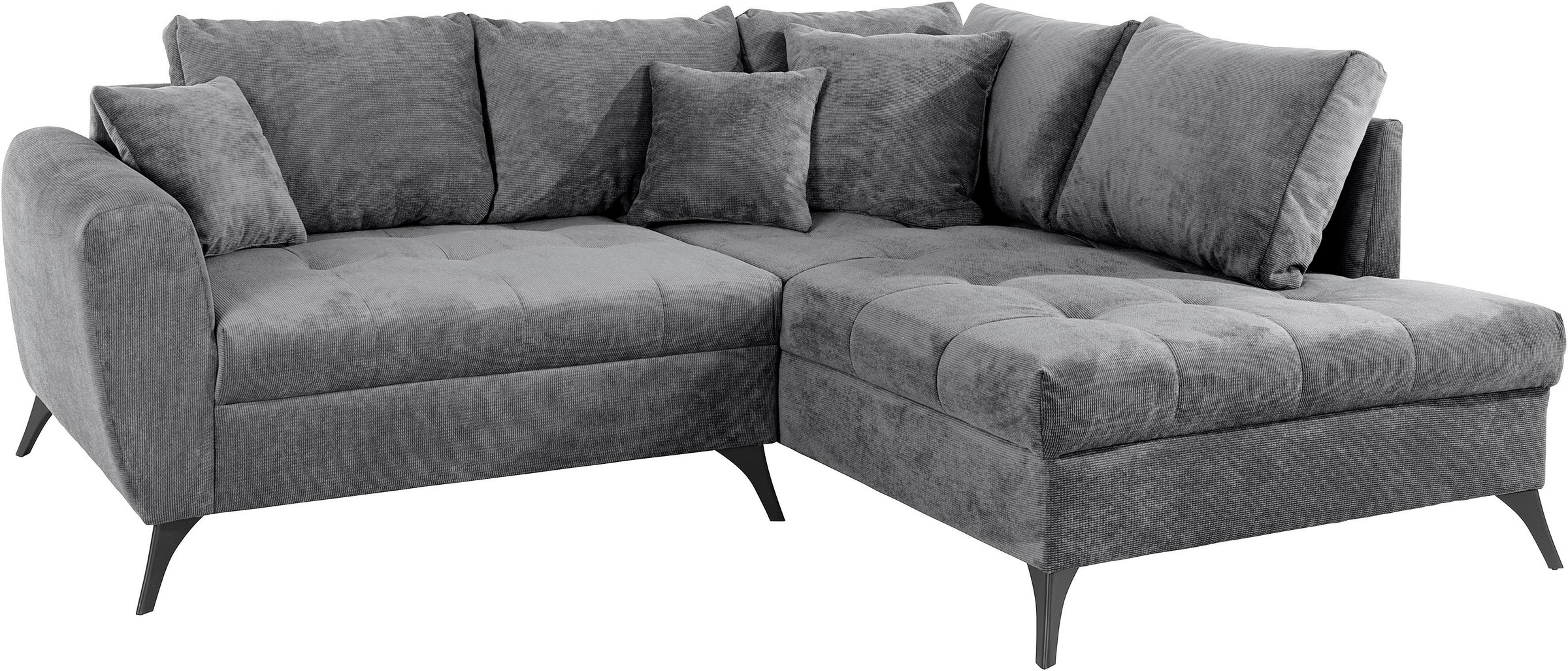 INOSIGN Ecksofa »Lörby L-Form«, Belastbarkeit bis 140kg pro Sitzplatz, auch mit Aqua clean-Bezug