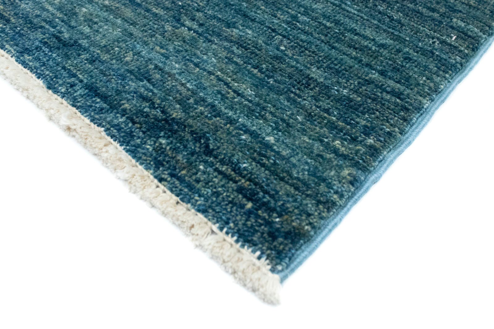 morgenland Wollteppich »Gabbeh kaufen bequem handgeknüpft handgeknüpft rechteckig, Teppich blau«