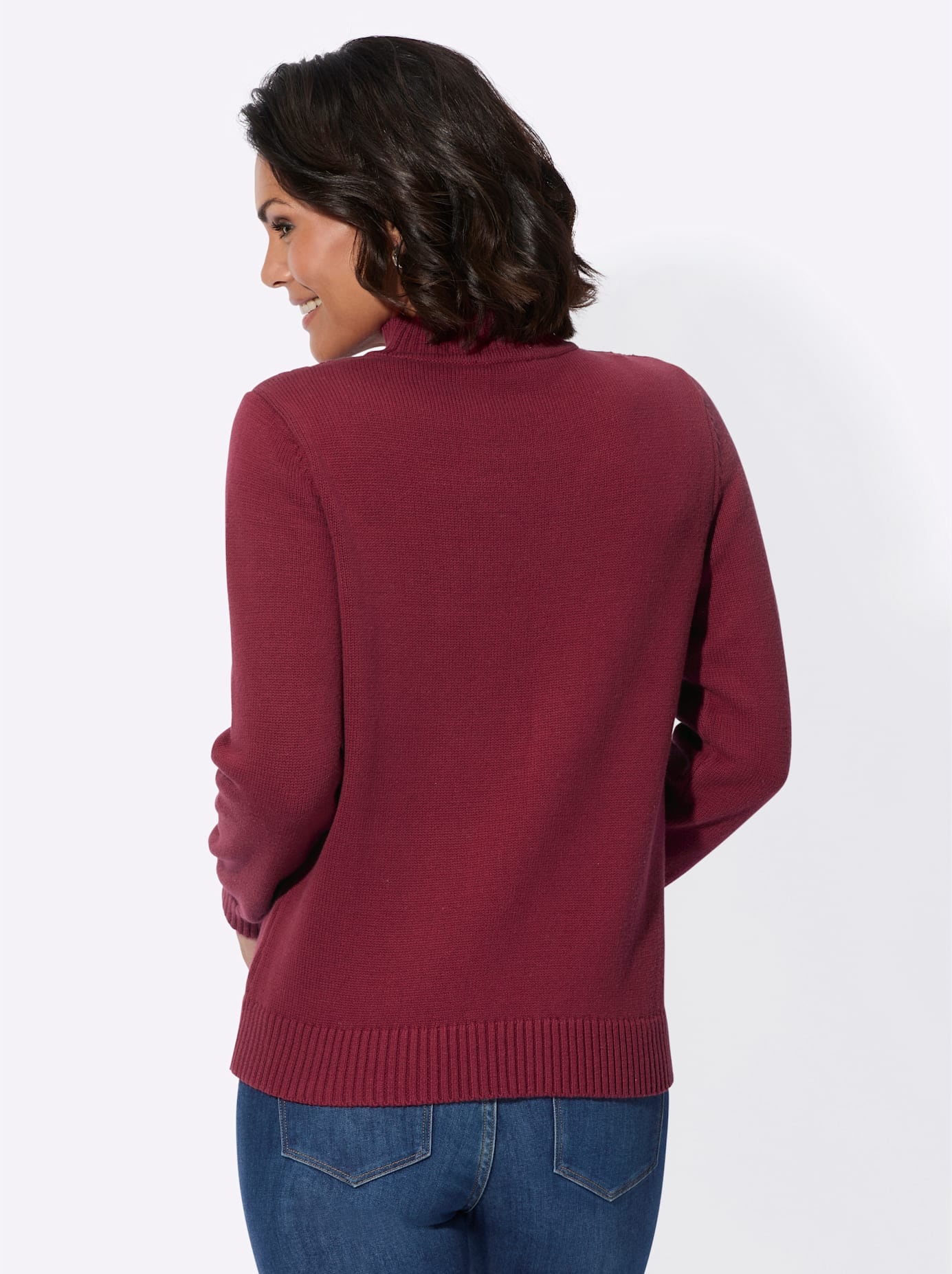 Casual Looks Stehkragenpullover »Pullover«