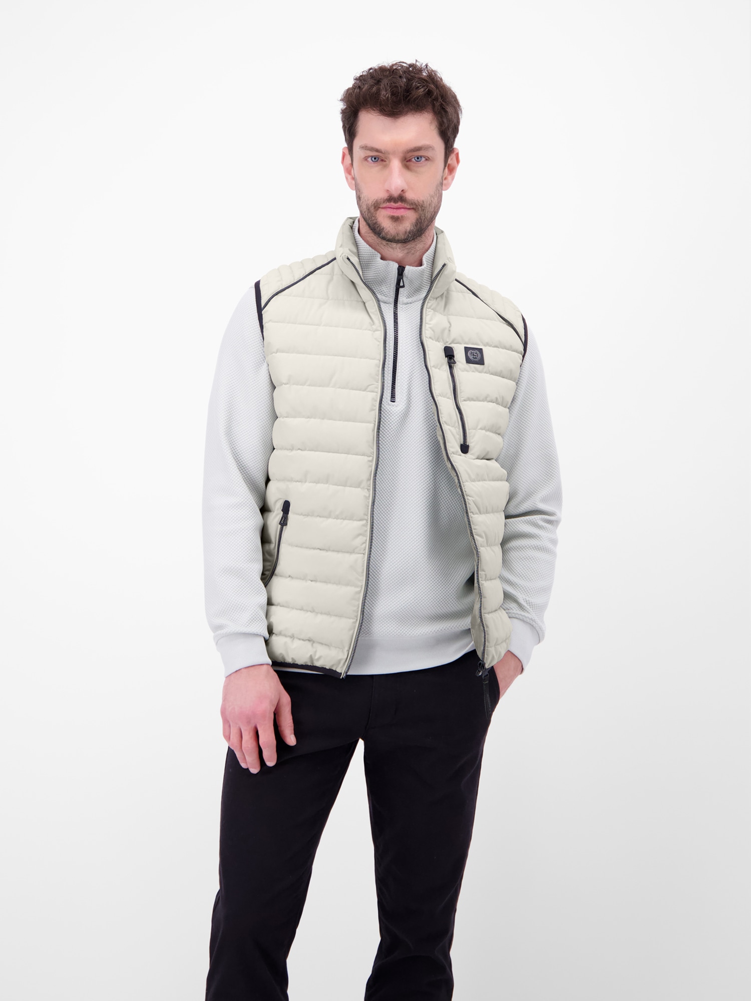 LERROS Gilet matelassé »Steppweste mit Fütterung, sportiv geschnitten«