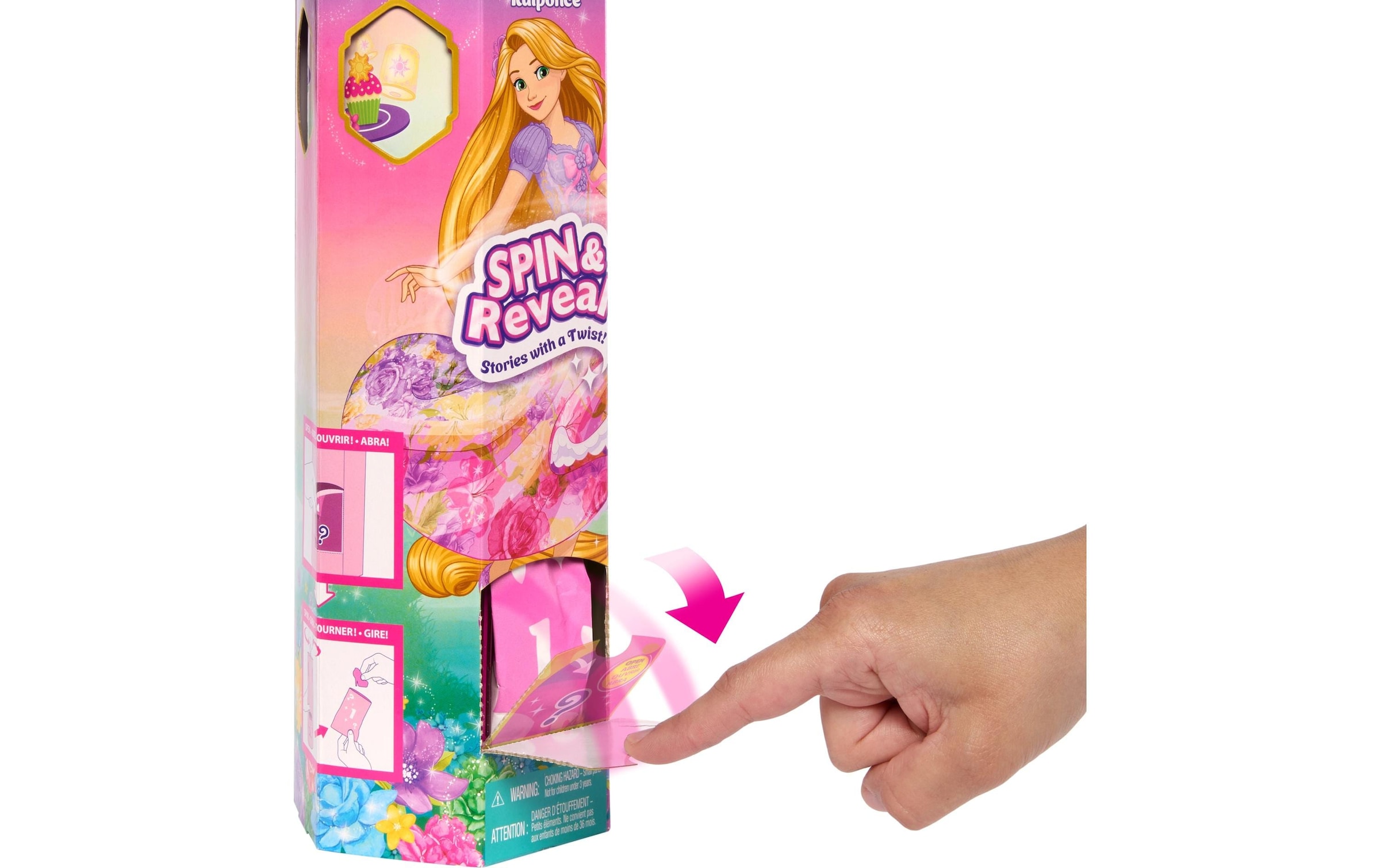 Disney Princess Spielfigur »Disney Prinzessin Spin & Reveal Rapunzel«