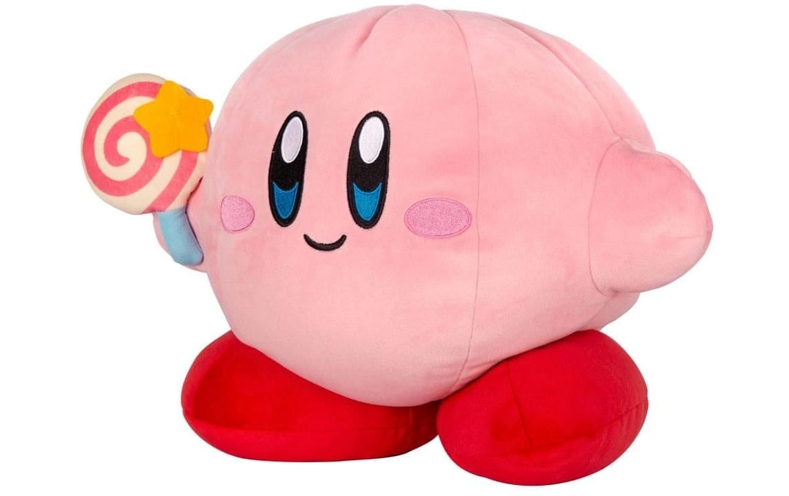 Tomy® Figurine en peluche »Kirby Mocchi-Mocchi Kirby mit Magiestab«