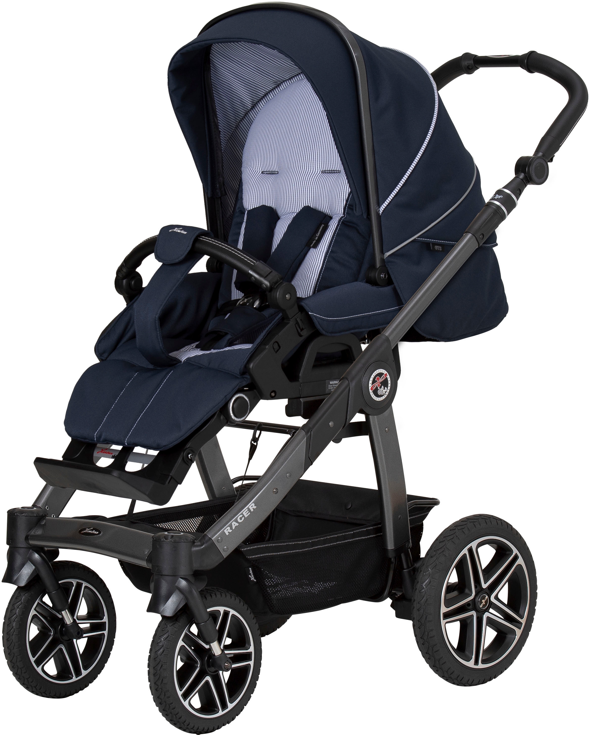 Hartan Kombi-Kinderwagen »Racer GTS - Casual Collection«, 22 kg, mit Kombitasche; Made in Germany