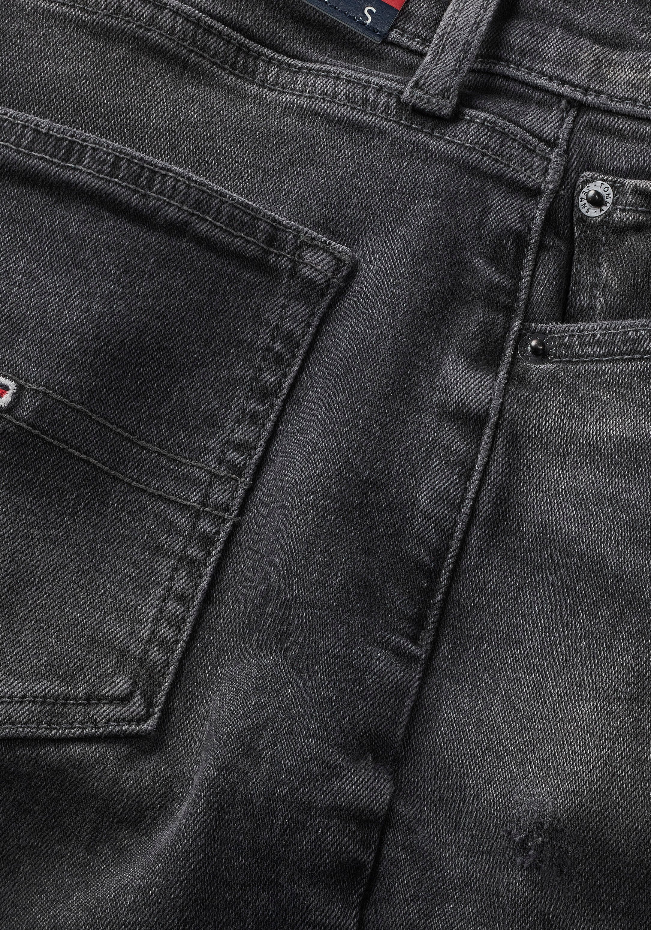 ♕ Tommy Jeans Skinny-fit-Jeans & Tommy Jeans Badge kaufen Markenlabel »Sylvia«, mit versandkostenfrei