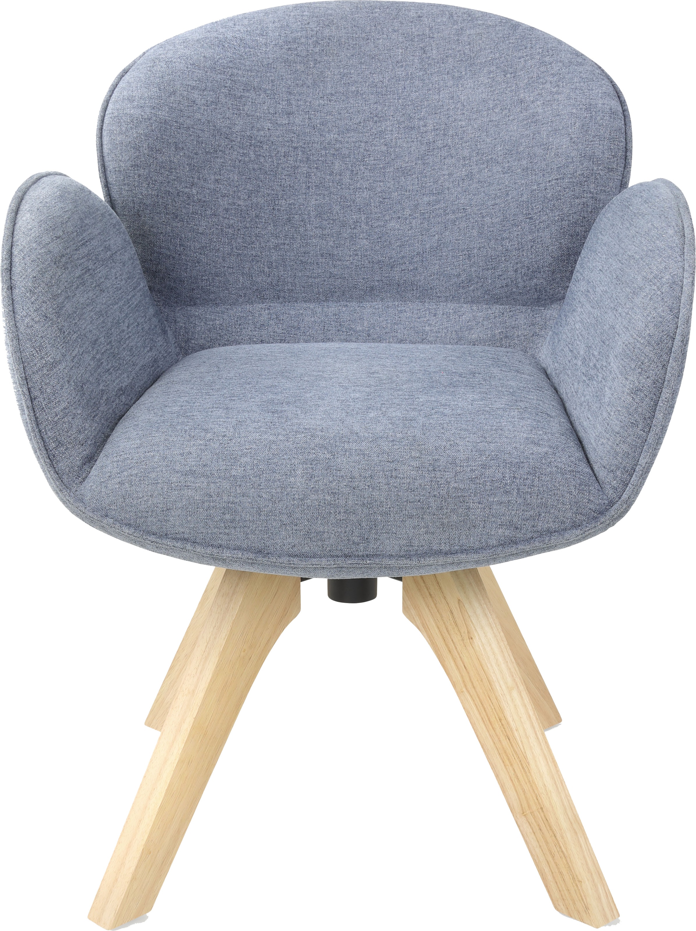 TOM TAILOR HOME Armlehnstuhl »WINGS ARMCHAIR« (Set) 2 Stk.mit Armlehnen, drehbar, Rückholfunktion, Massivholzgestell