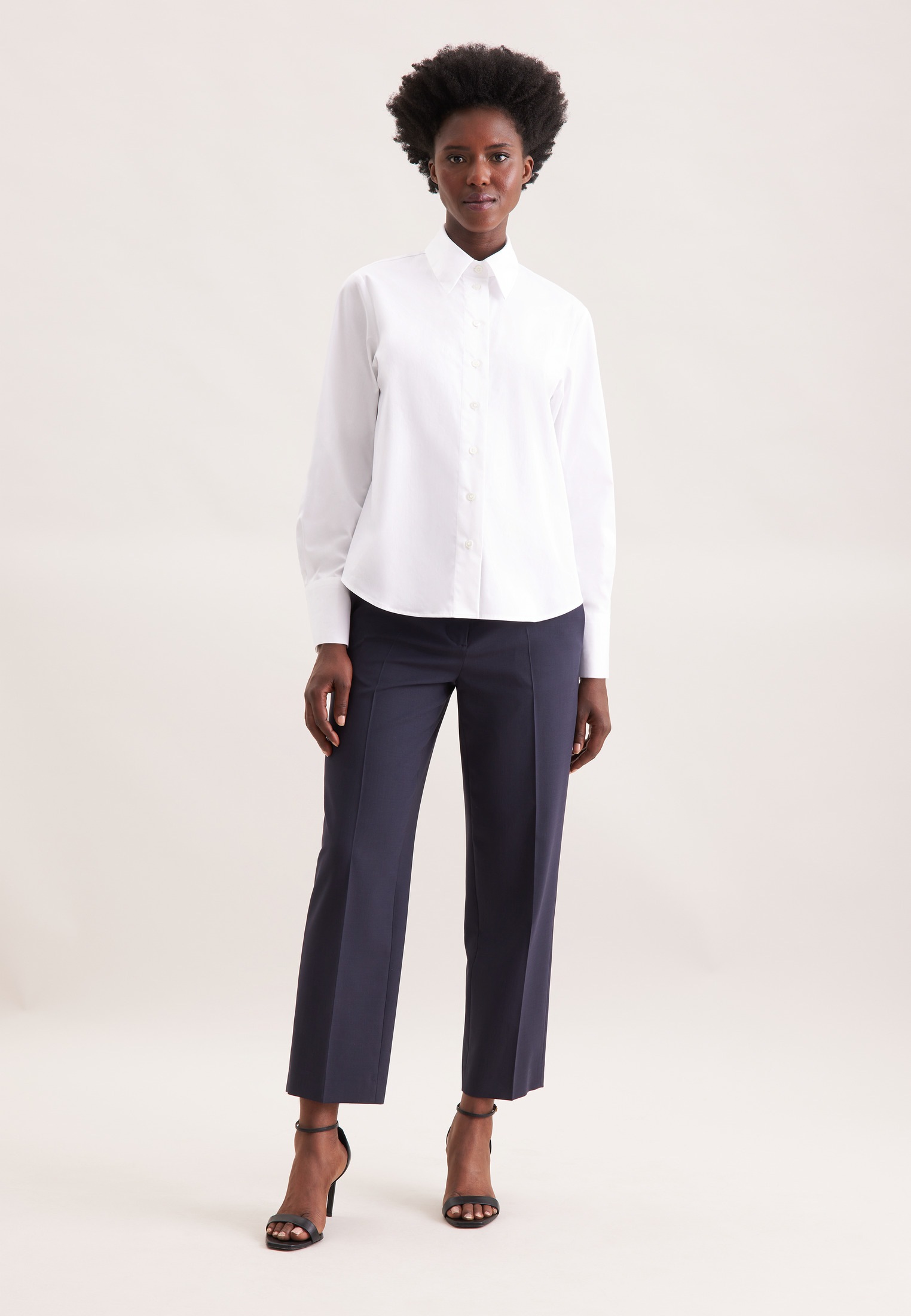 seidensticker Blouse chemise 1/1 Uni