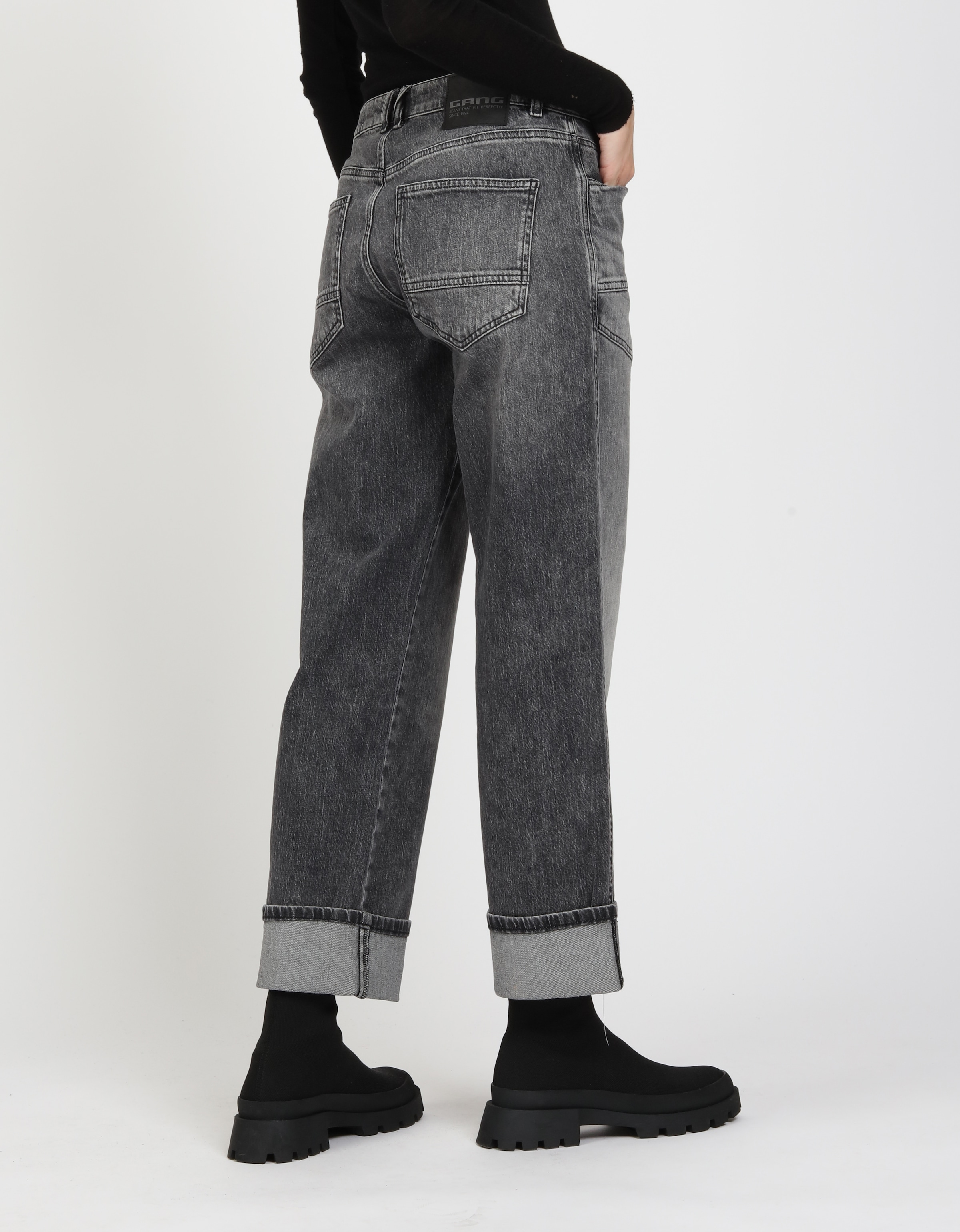 GANG Loose-fit-Jeans »94ROBERTA«, mit übergrossen aufgesetzten Taschen