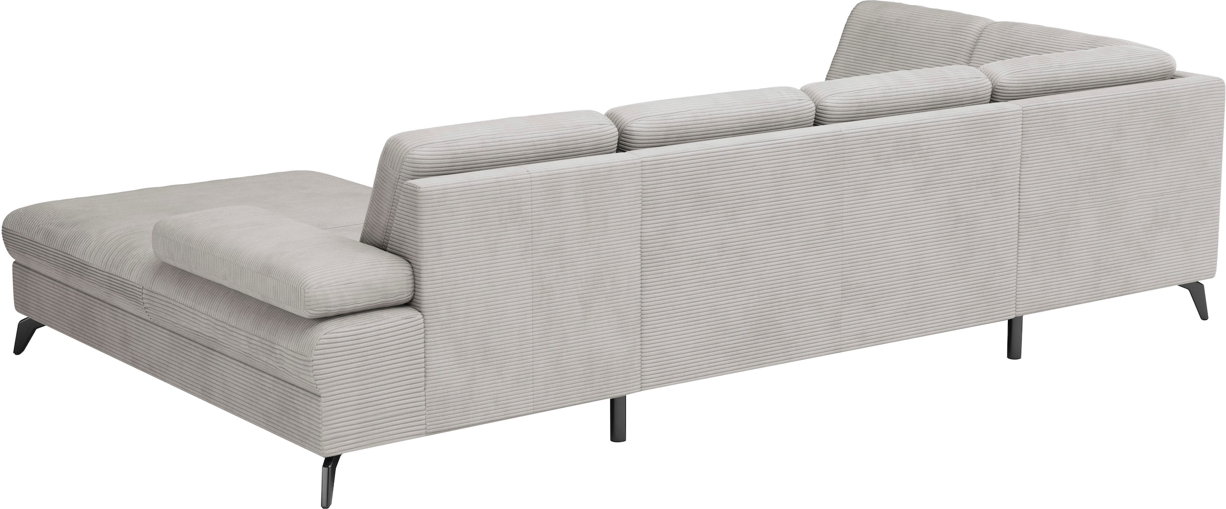 sit&more Wohnlandschaft »Morris Jubi U-Form«, inkl. Armteilfunktion und 1 Zierkissen, wahlweise mit Bettfunktion