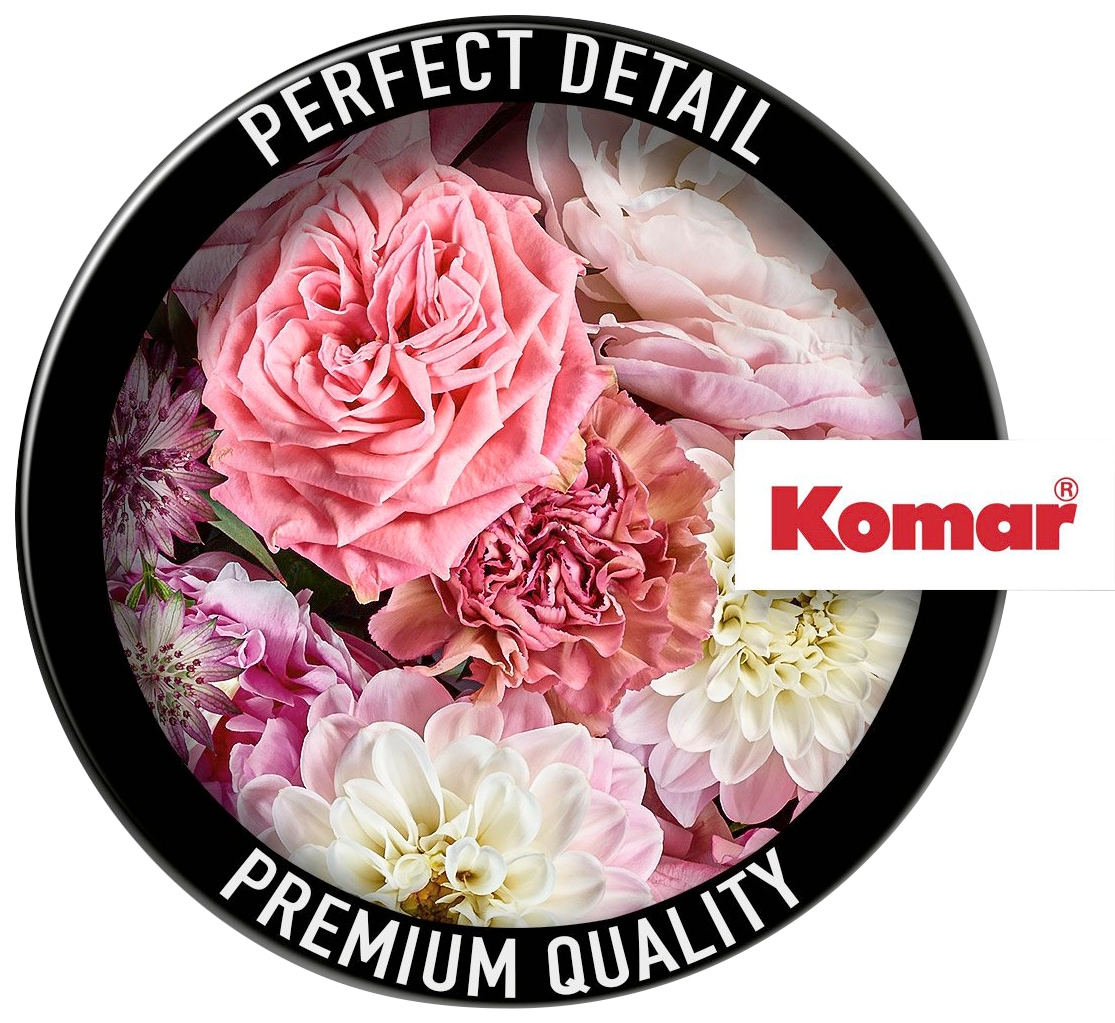 Komar Fototapete »Vlies selbstklebend - Beautiful Blossoms - Grösse 125 x 125 cm«, bedruckt, Wohnzimmer, Schlafzimmer