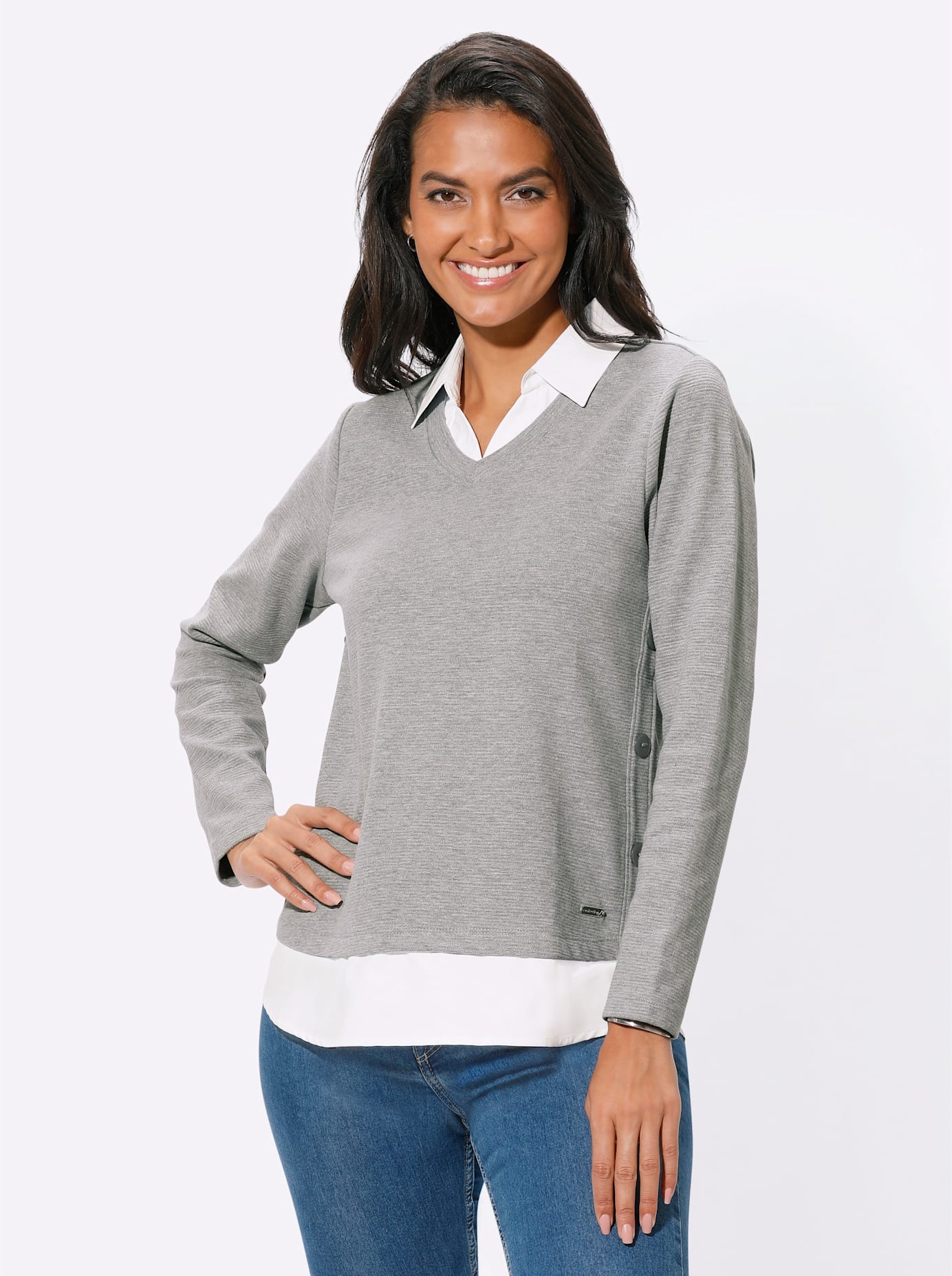Image of Casual Looks 2-in-1-Shirt "Shirt" 1 Stk.
