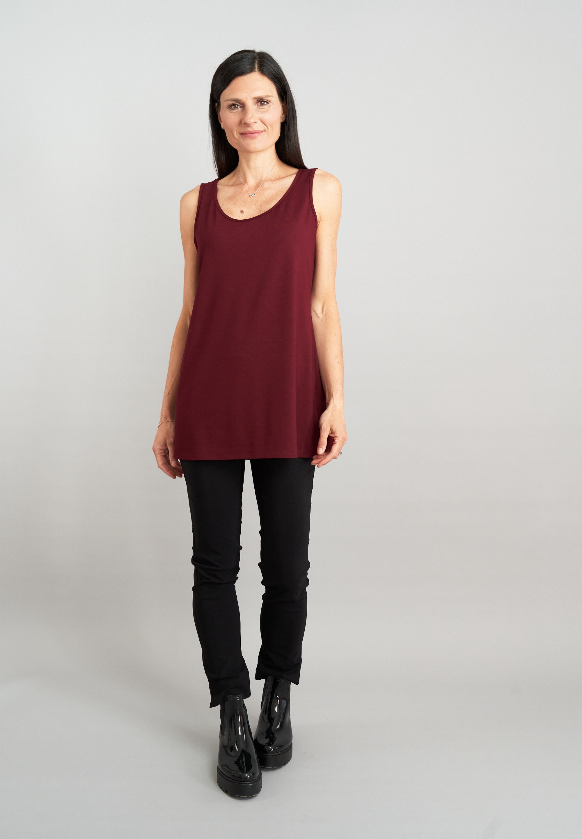Seidel Moden Longtop Sommertop mit Viskose und Stretch - MADE IN GERMANY
