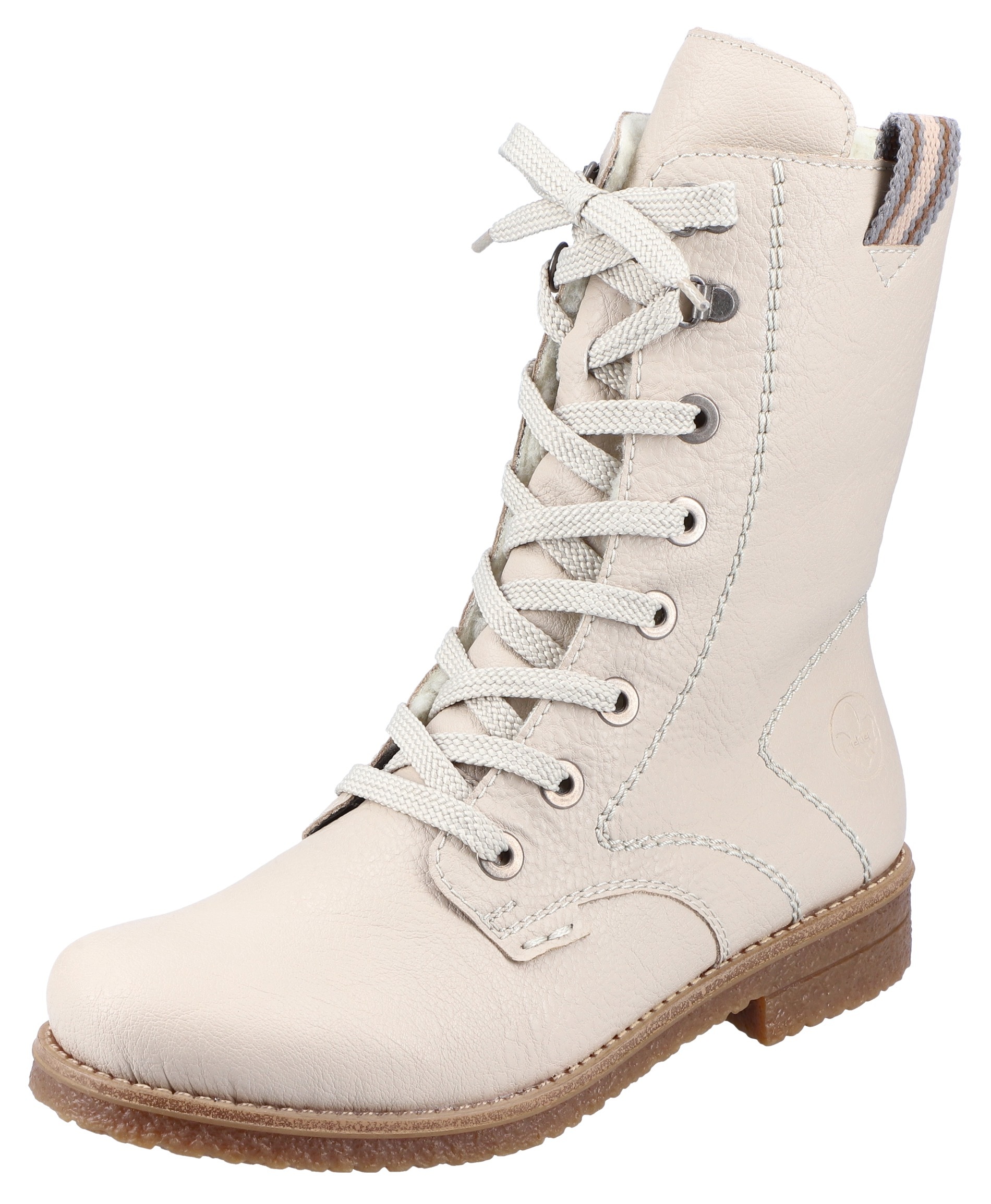 Image of Rieker Schnürstiefelette, mit feinen Ziernähten bei Ackermann Versand Schweiz