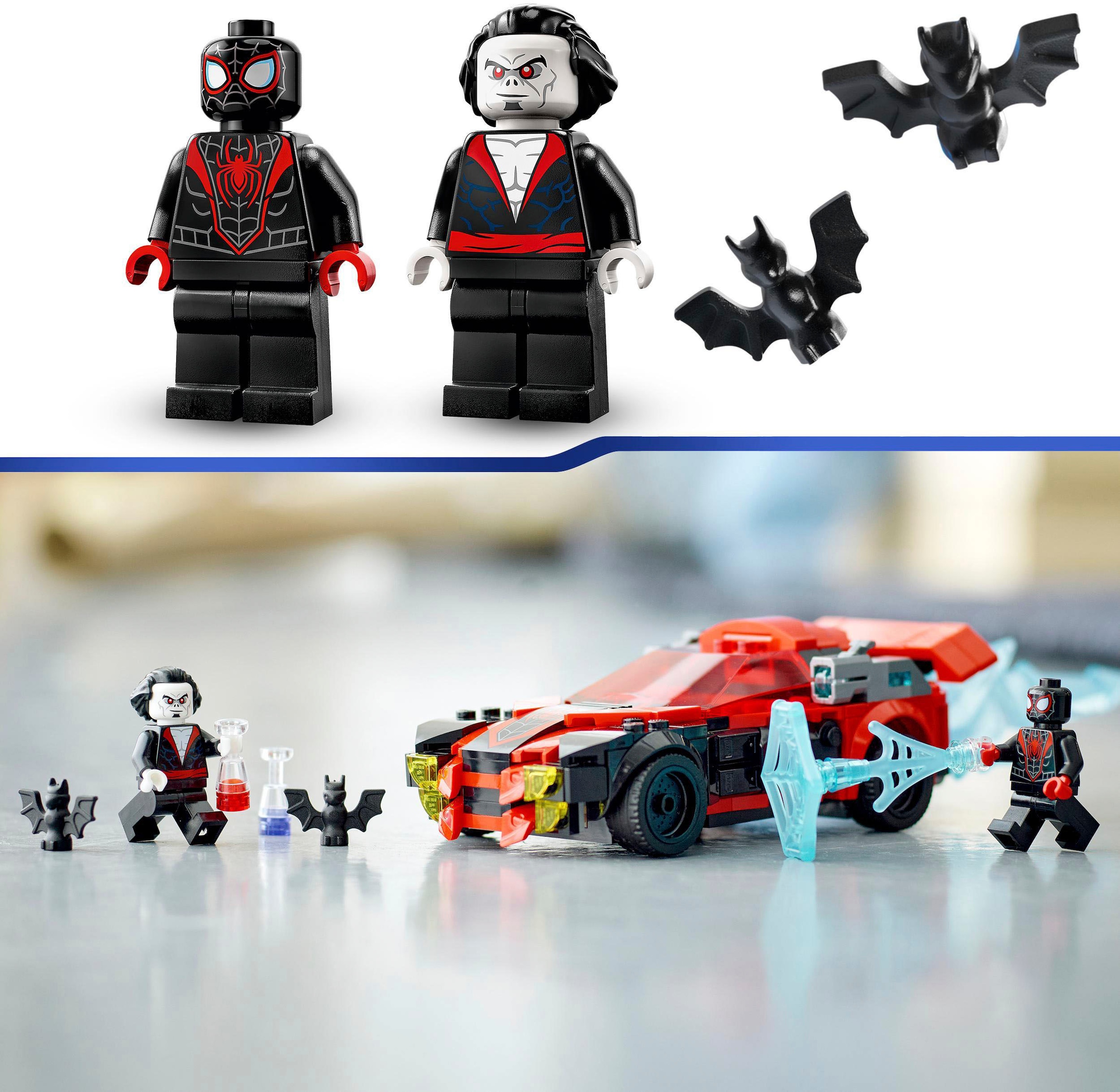 LEGO® Konstruktionsspielsteine »Miles Morales vs. Morbius (76244), LEGO® Marvel«, (220 St.), Made in Europe