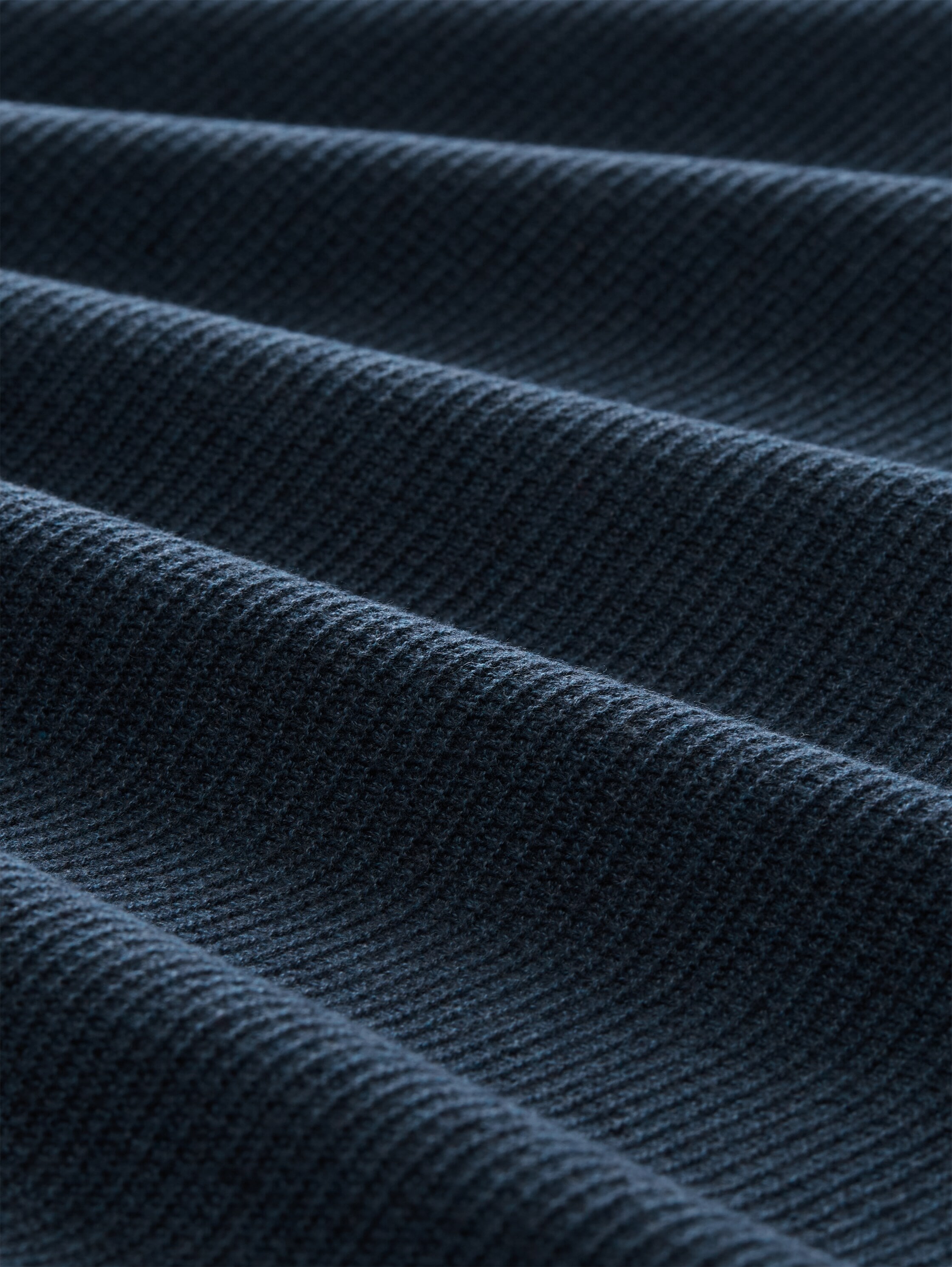 TOM TAILOR Strickpullover aus weicher Baumwolle - Rundhals