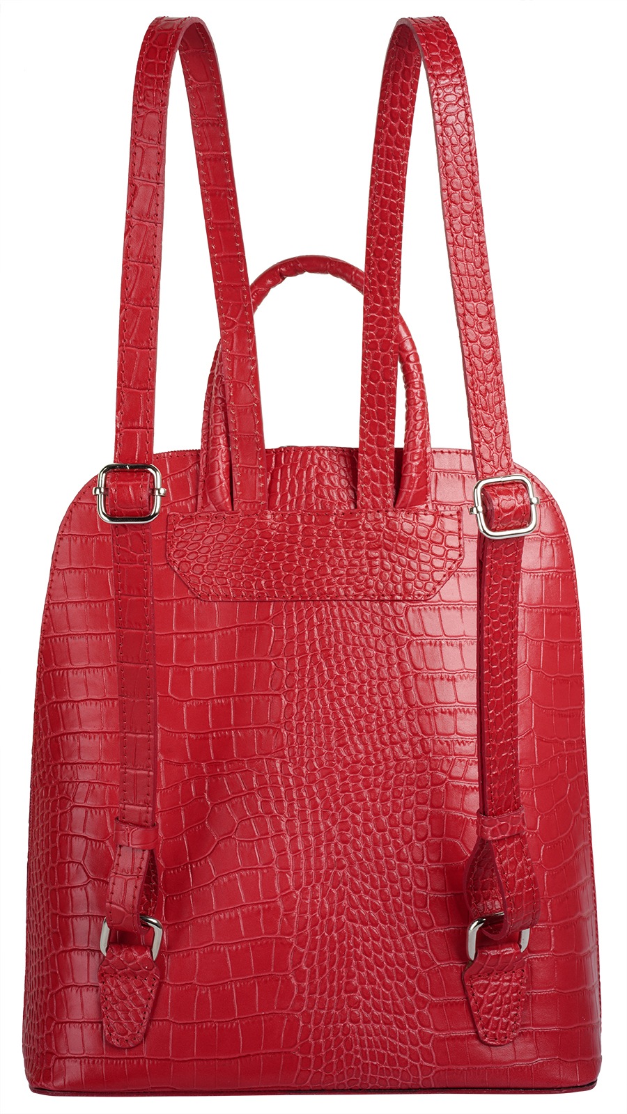Cluty Cityrucksack, echt Leder, Made in Italy