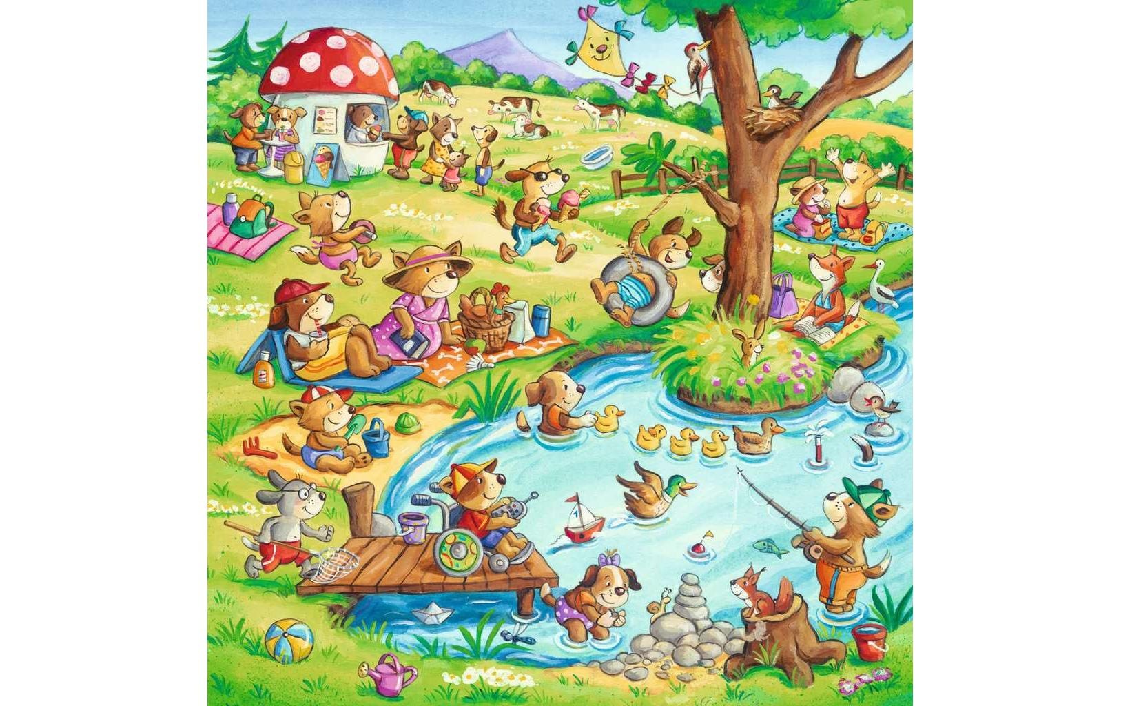 Ravensburger Puzzle »Ferien auf dem Land«, (49 tlg.)