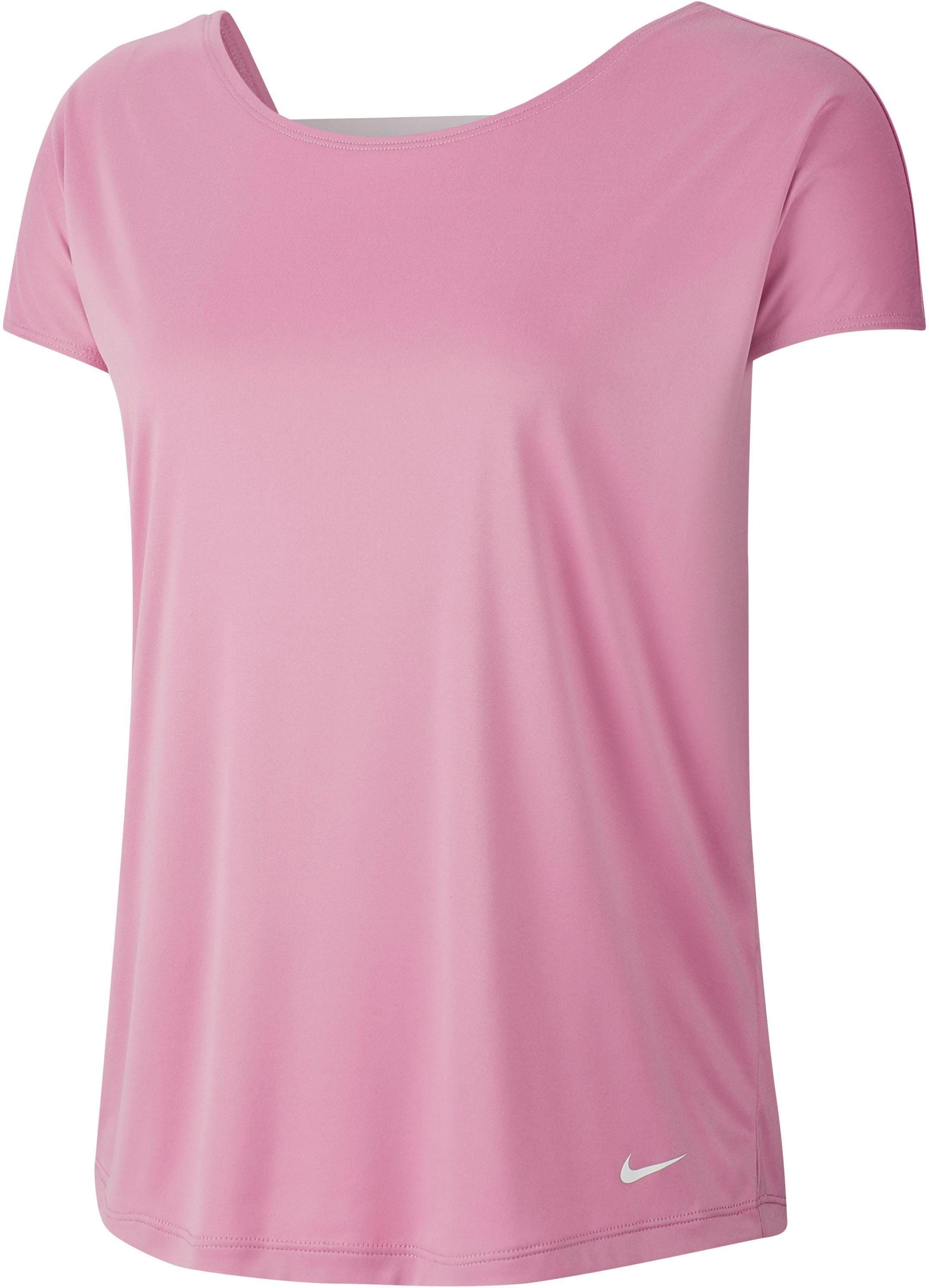 Image of Nike Funktionsshirt »Nike Pro Dri-FIT Women's Short-Sleeve Top«, Modischer Cutout am Rücken bei Ackermann Versand Schweiz