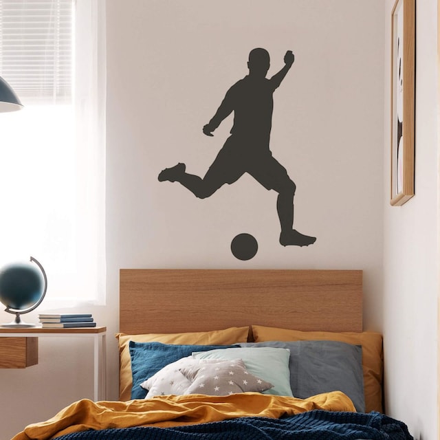 Wall-Art Wandtattoo »Fussball Wandaufkleber Fussballer«, (1 St.) jetzt  kaufen