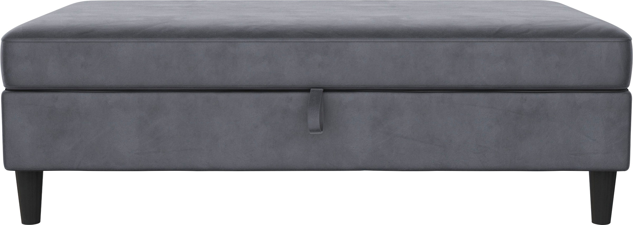Dorel Home Stauraumhocker »Hartford« Polsterhocker mit Stauraum, frei im Raum stellbar, Sitzhöhe 43 cm